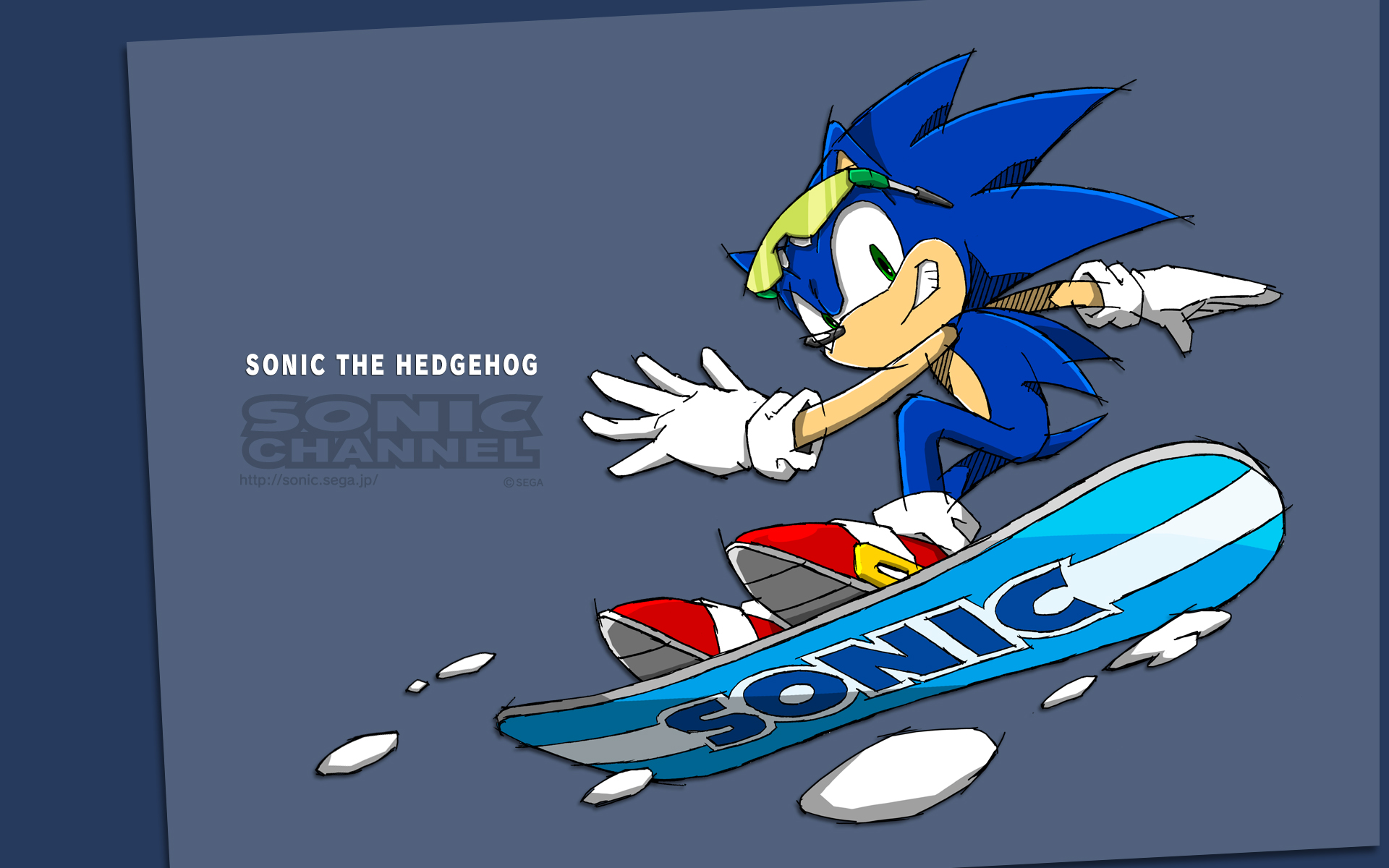 Популярні заставки і фони Sonic Channel на комп'ютер