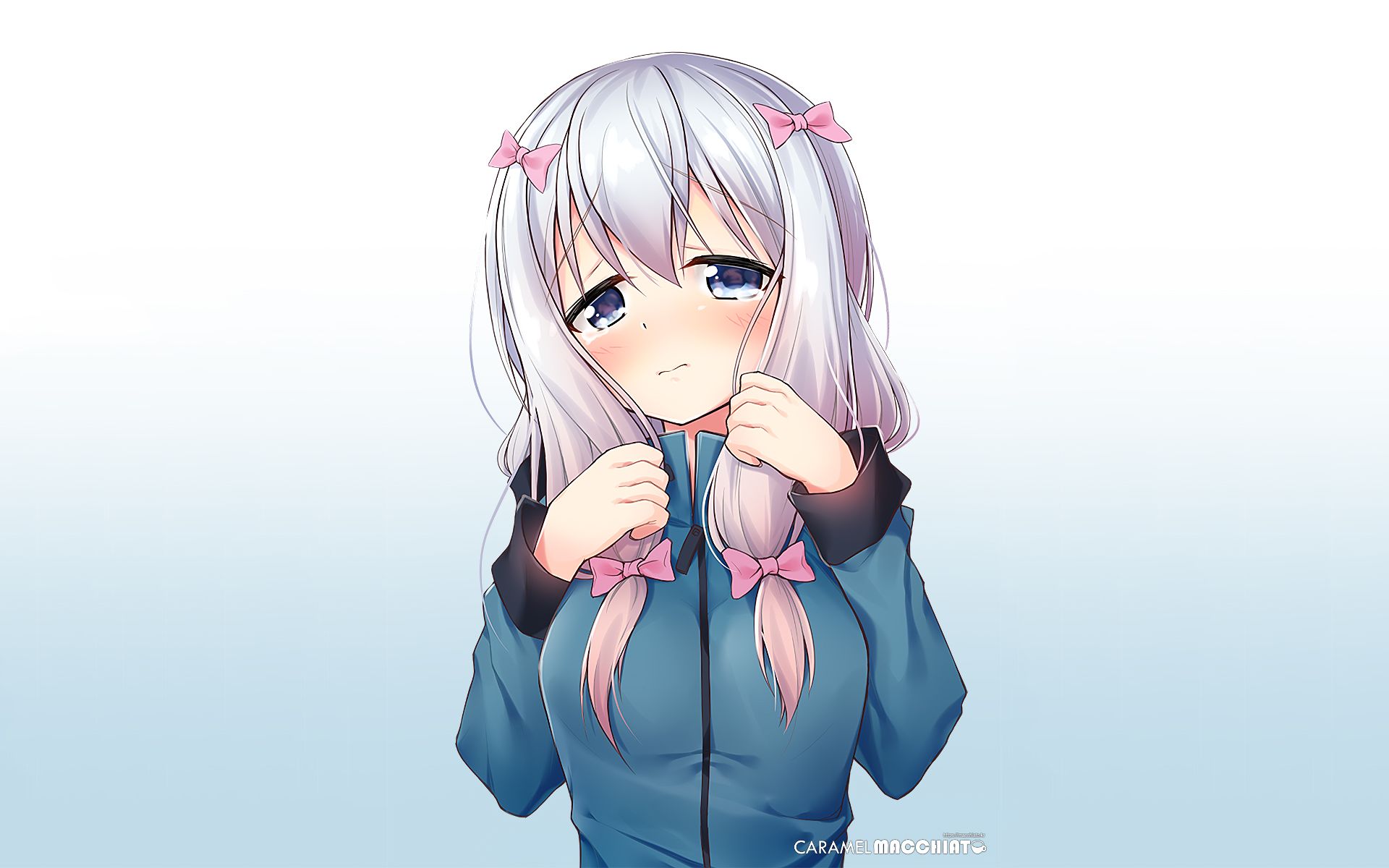 Handy-Wallpaper Animes, Eromanga Sensei, Sagiri Izumi kostenlos herunterladen.