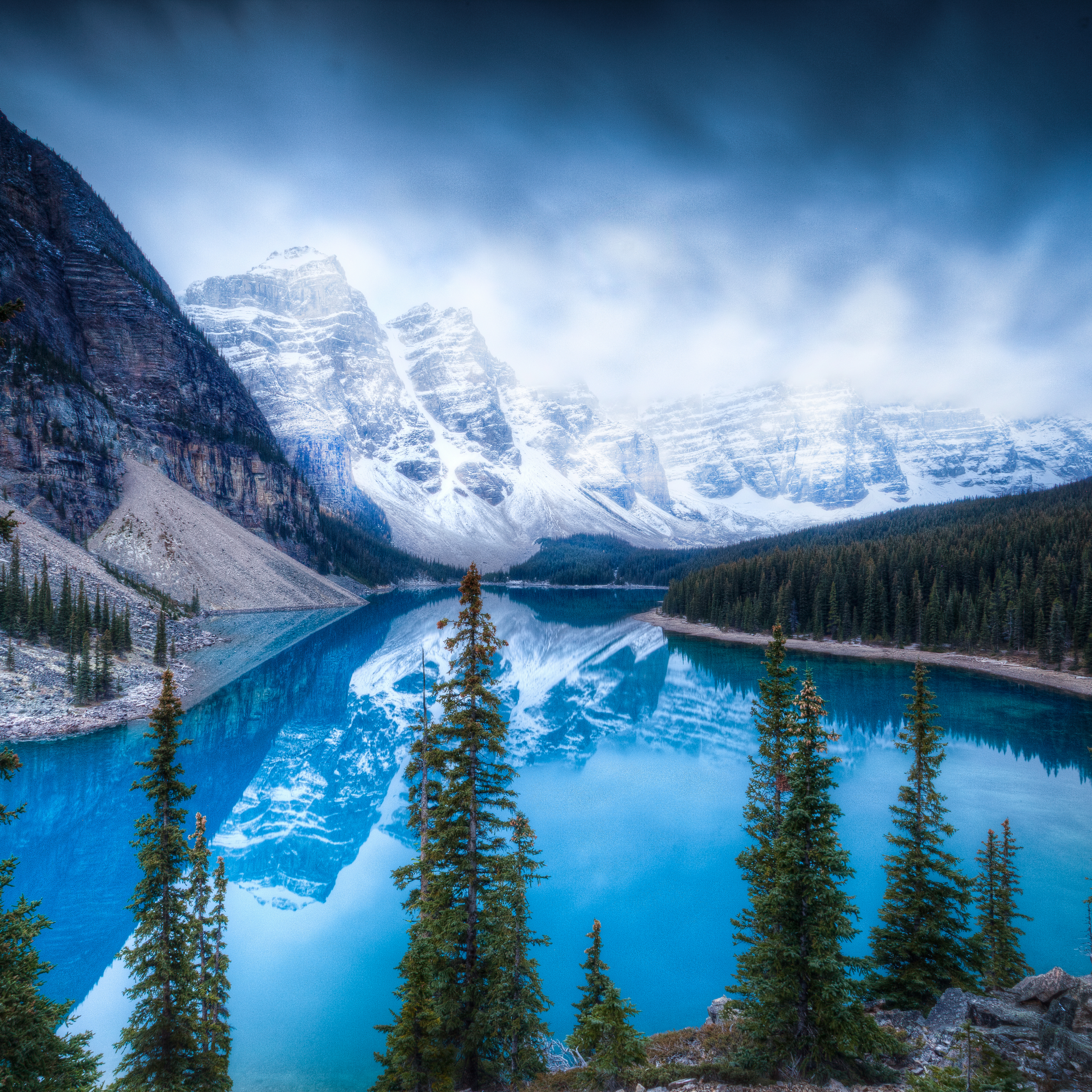 Laden Sie das Seen, Berg, See, Kanada, Gebirge, Alberta, Moränensee, Banff Nationalpark, Erde/natur, Spiegelung, Kanadische Rockies, Betrachtung, Tal Der Zehn Gipfel-Bild kostenlos auf Ihren PC-Desktop herunter