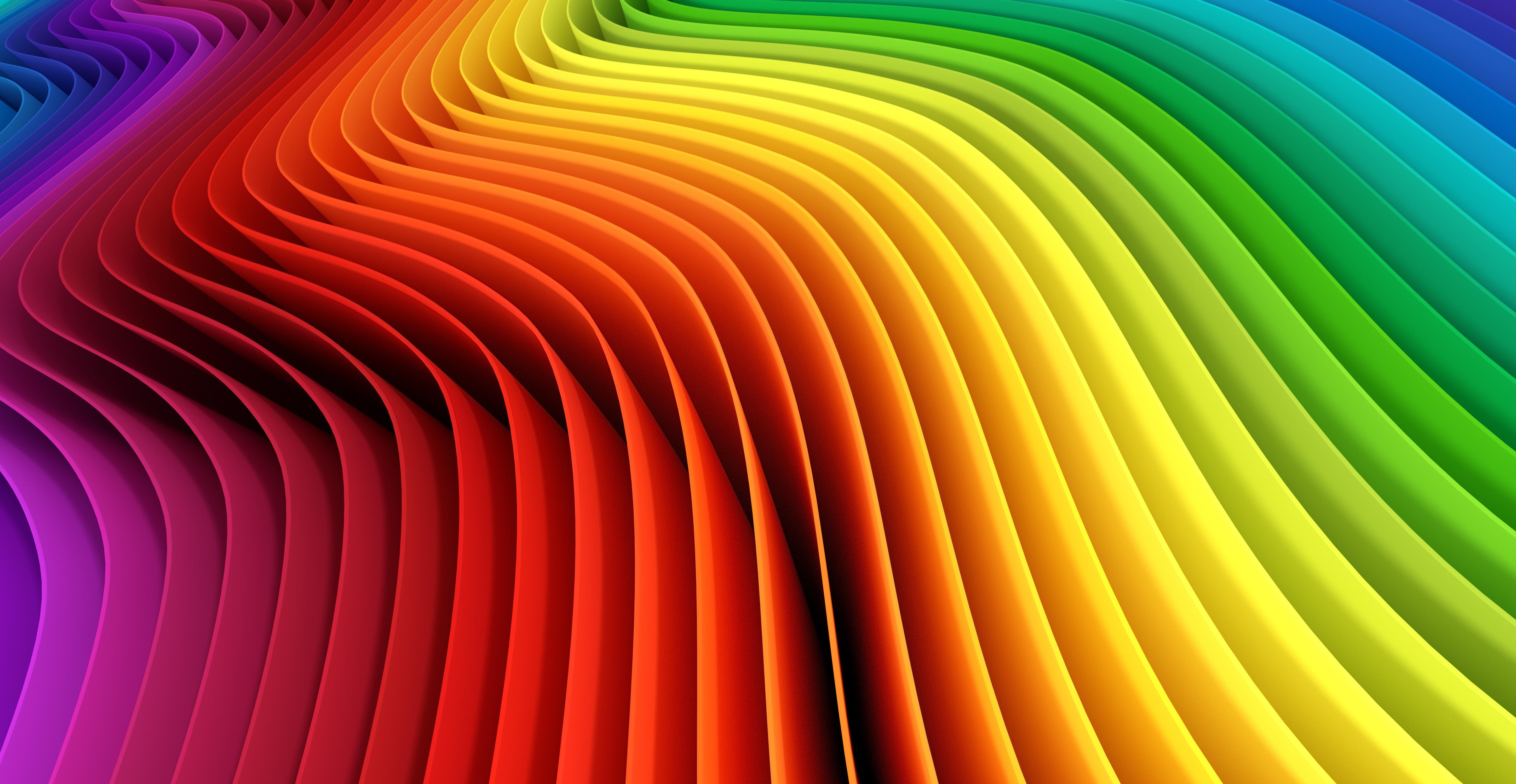 Download mobile wallpaper Abstract, Rainbow, Lines, Colors, Colorful for free.
