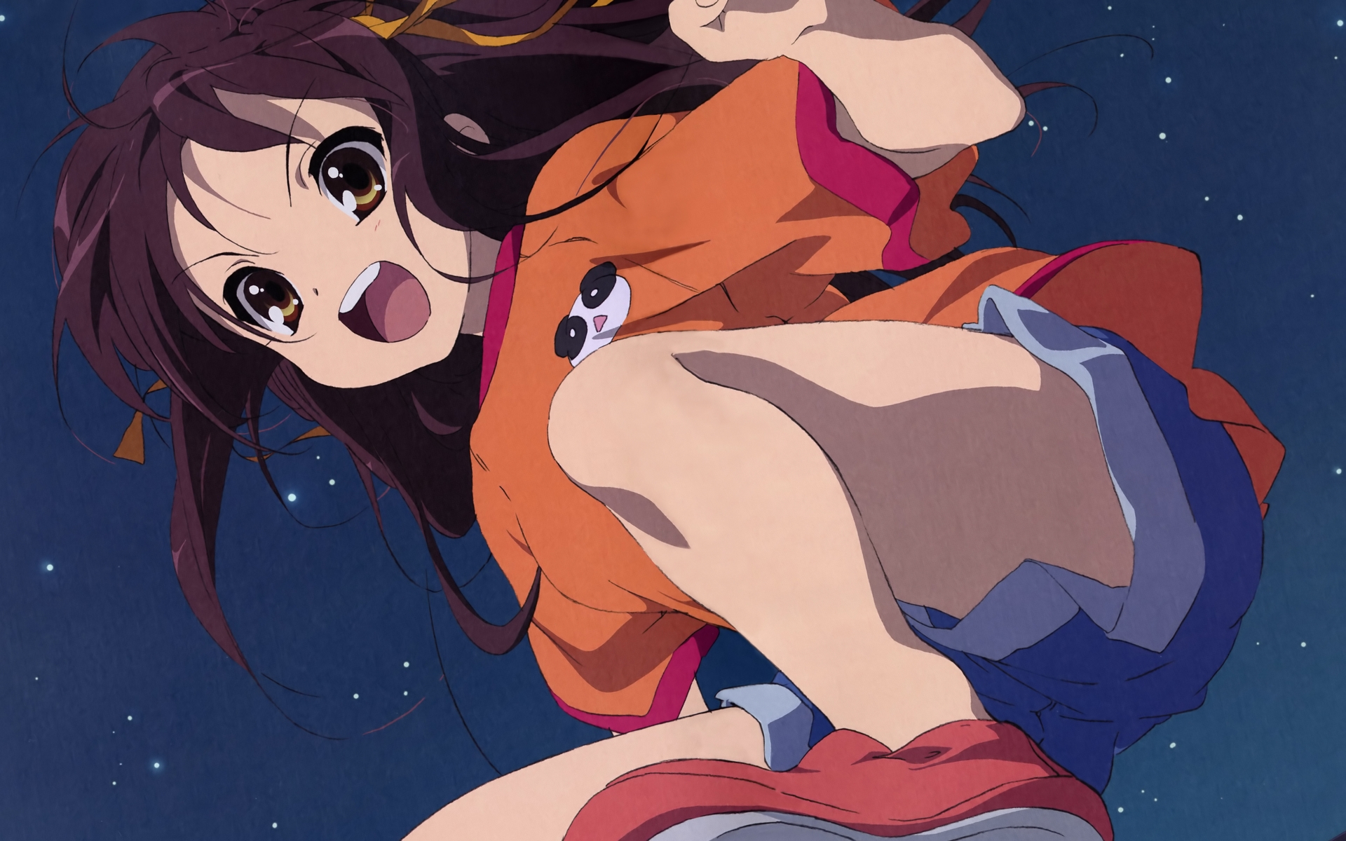 Descarga gratuita de fondo de pantalla para móvil de Suzumiya Haruhi No Yūutsu, Haruhi Suzumiya, Animado.