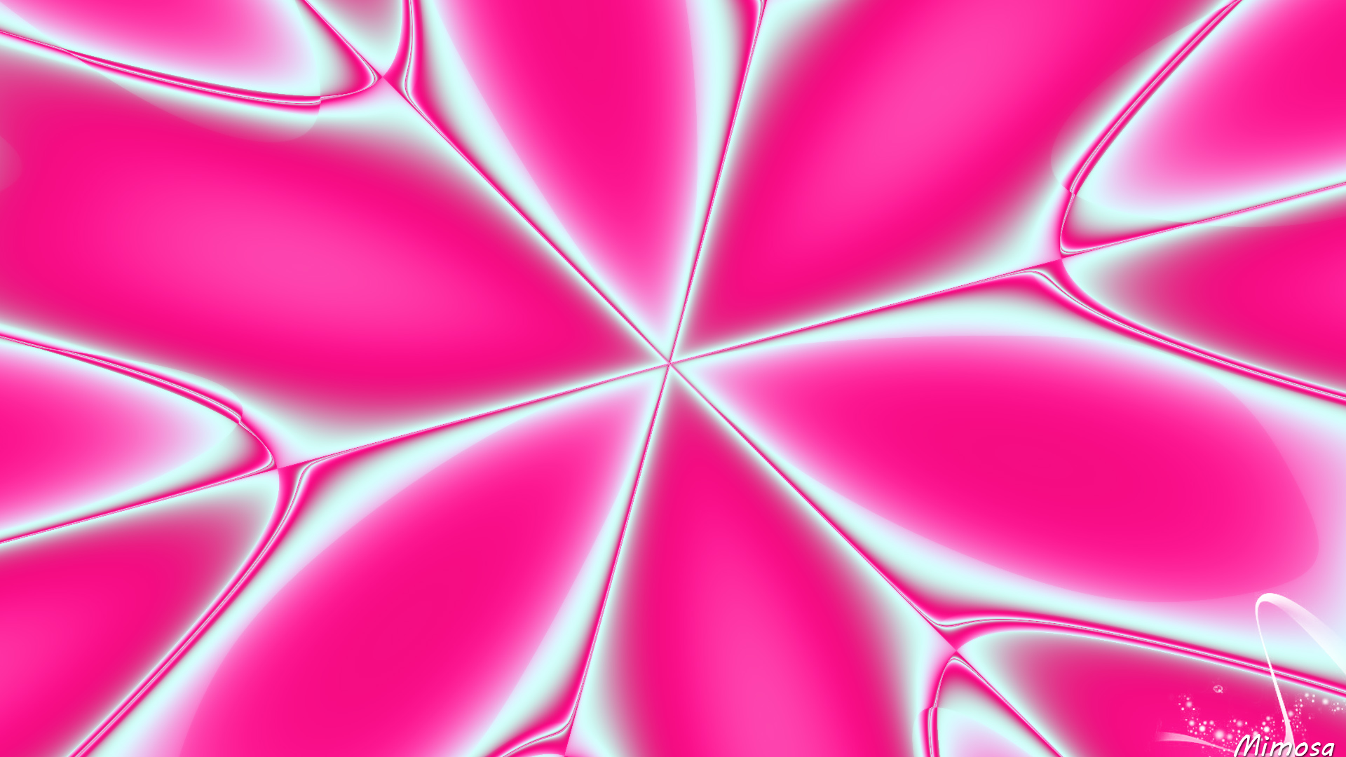 Download mobile wallpaper Abstract, Pink, Kaleidoscope for free.