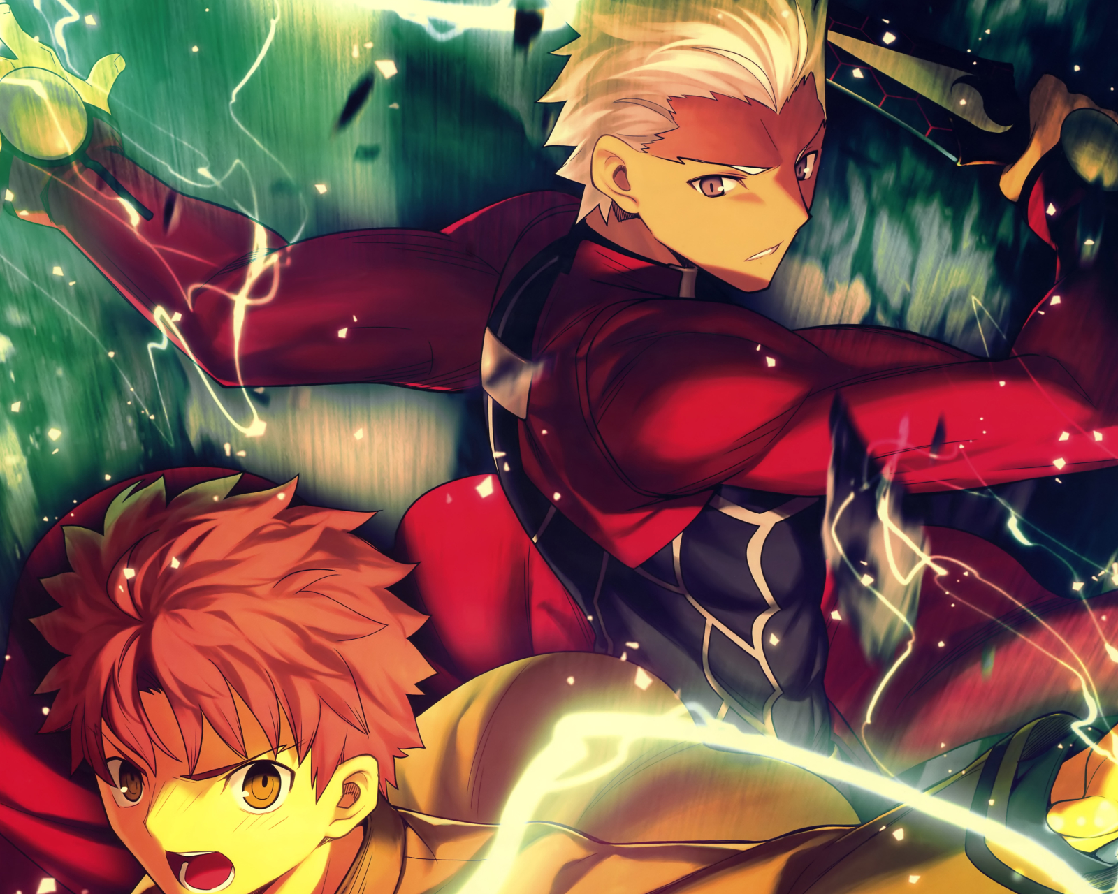Download mobile wallpaper Anime, Fate/stay Night, Shirou Emiya, Archer (Fate/stay Night), Fate Series for free.
