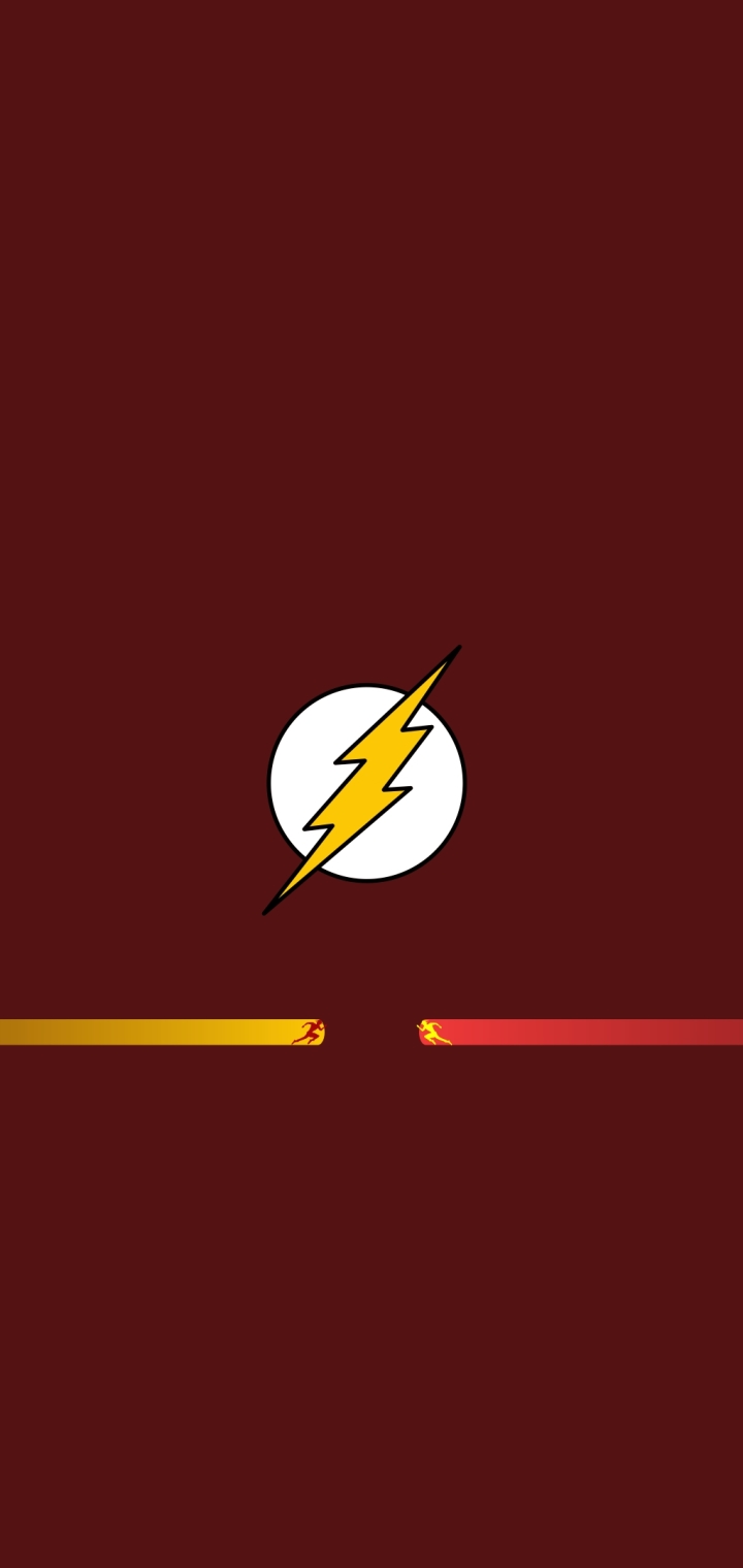 Descarga gratuita de fondo de pantalla para móvil de Destello, Minimalista, Historietas, Dc Comics, The Flash, Flash Inverso.