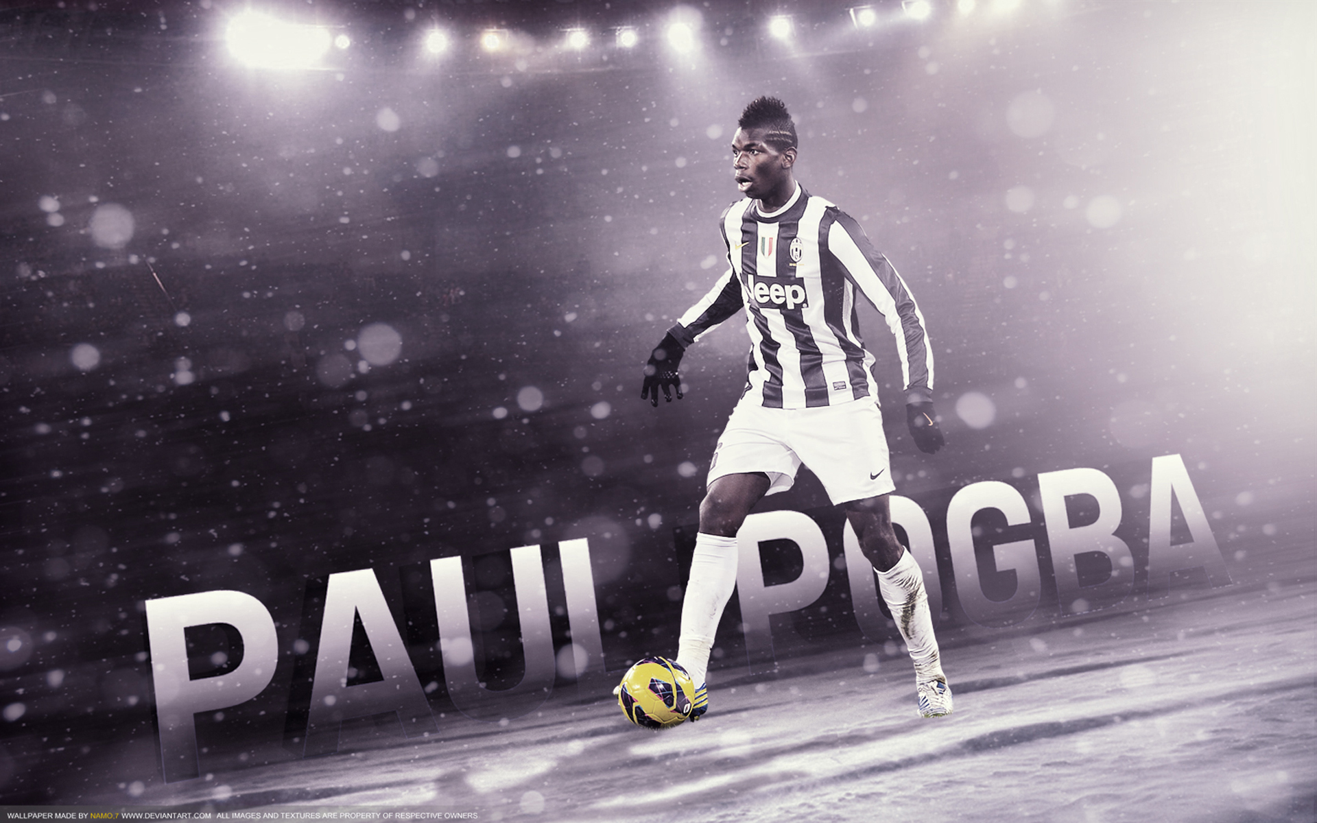 Handy-Wallpaper Sport, Fußball, Juventus Turin, Paul Pogba kostenlos herunterladen.