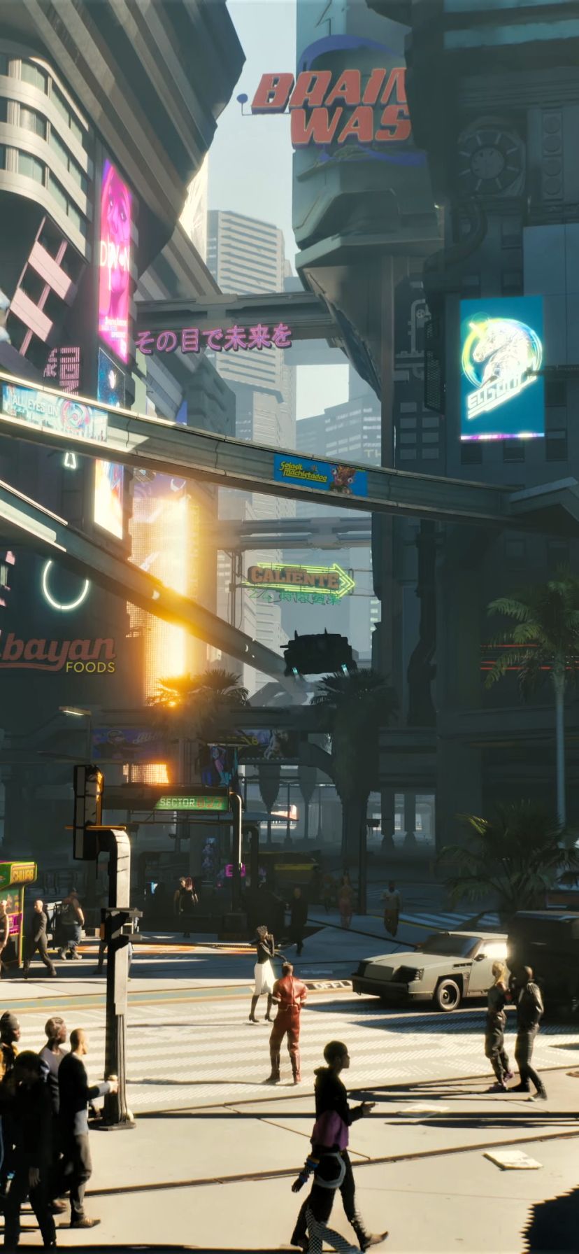 Download mobile wallpaper Video Game, Cyberpunk 2077 for free.