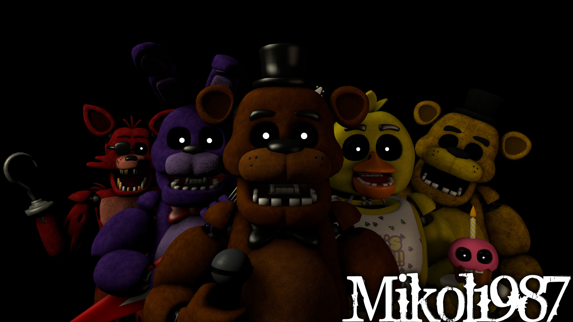 Download mobile wallpaper Video Game, Five Nights At Freddy's for free.