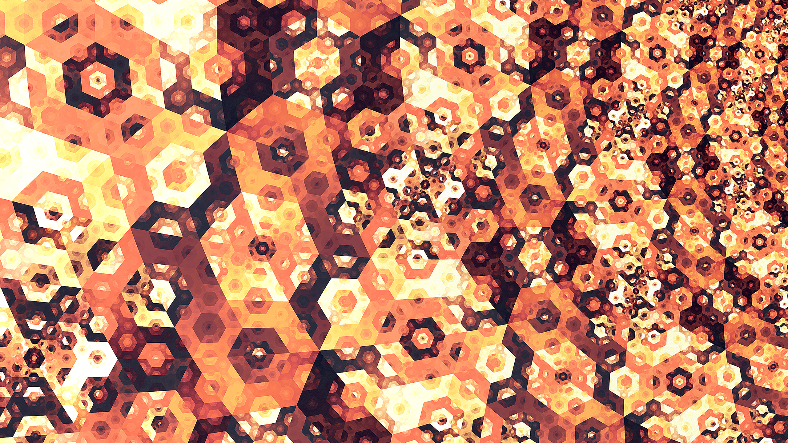 Download mobile wallpaper Abstract, Pattern, Brown, Fractal, Shapes for free.