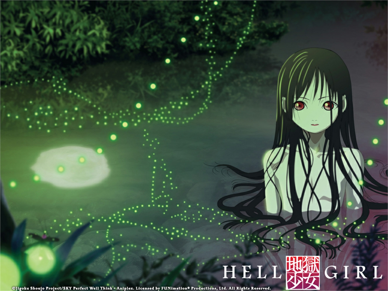 Download mobile wallpaper Anime, Jigoku Shōjo for free.