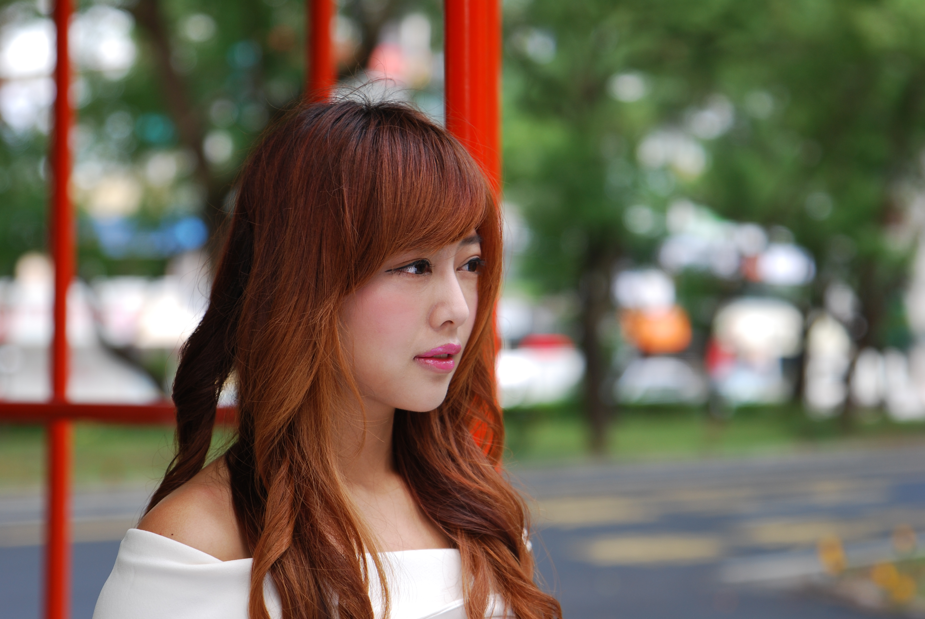 Download mobile wallpaper Hair, Face, Model, Women, Asian, Taiwanese, Xiao Xi for free.