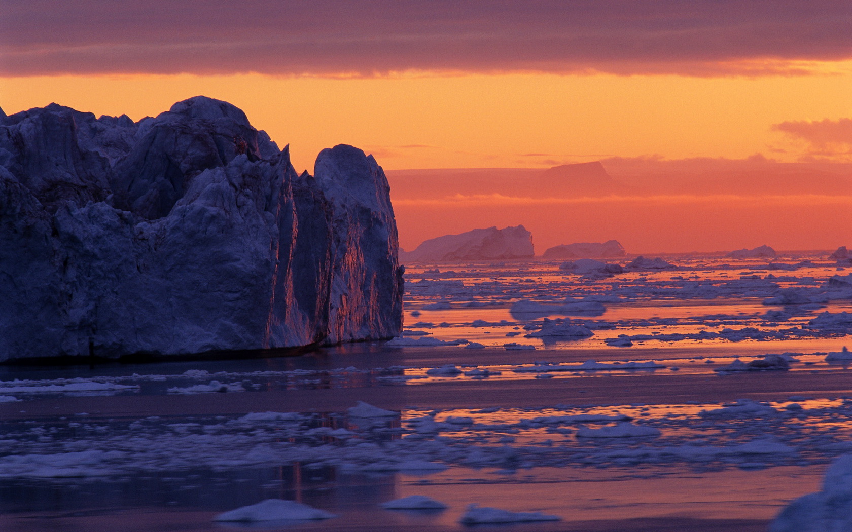 Download mobile wallpaper Earth, Iceberg for free.