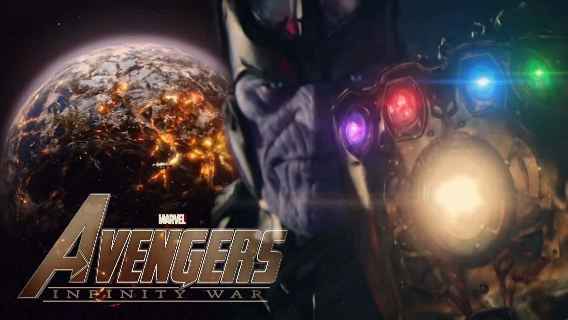 Handy-Wallpaper Filme, Rächer, Thanos, Avengers: Infinity War kostenlos herunterladen.