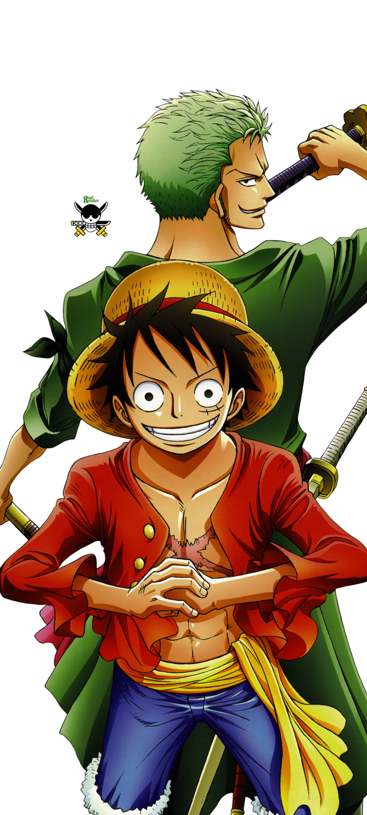 Descarga gratuita de fondo de pantalla para móvil de Animado, One Piece, Roronoa Zoro, Monkey D Luffy.