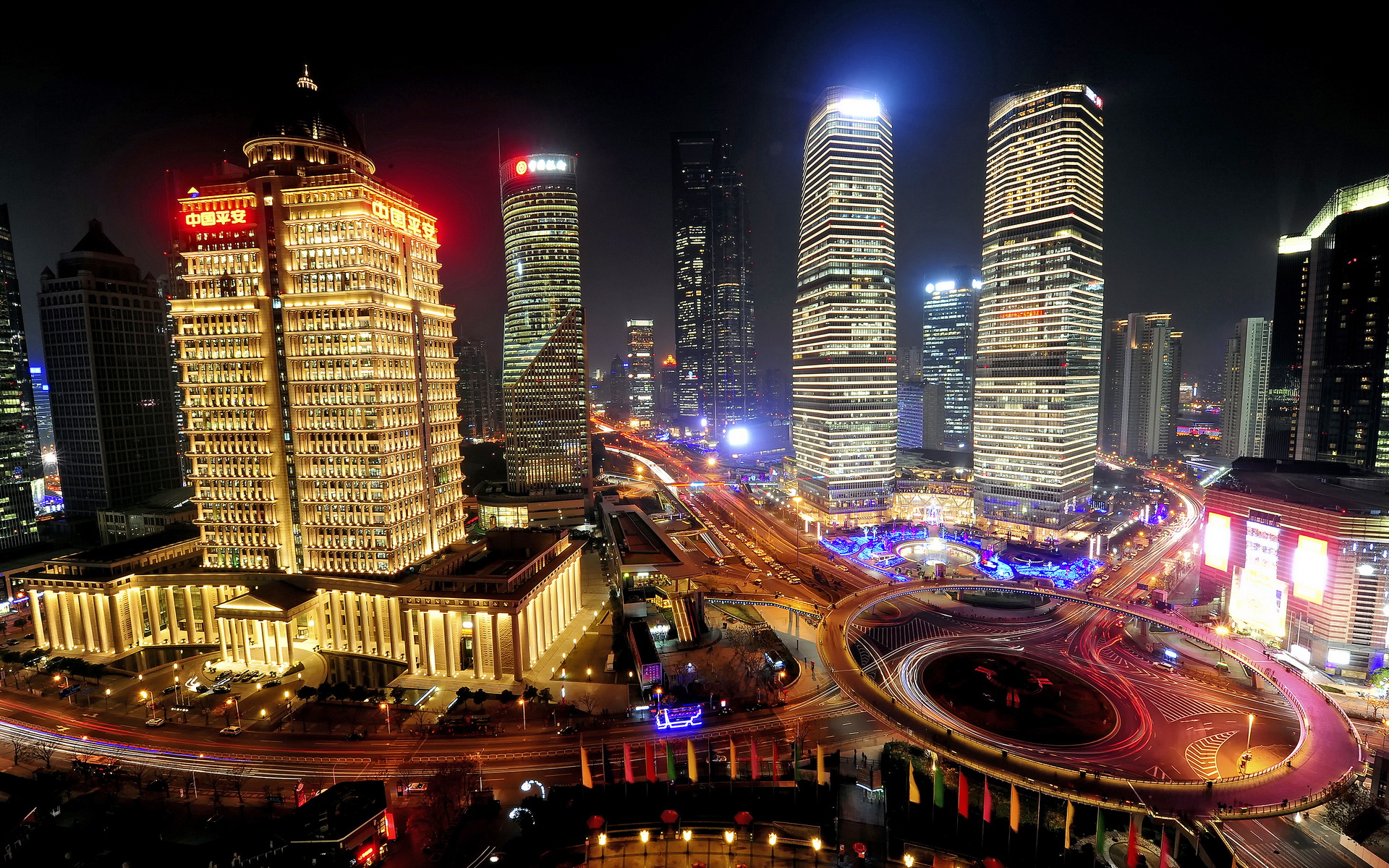 Download mobile wallpaper Shanghai, Cities, Man Made for free.