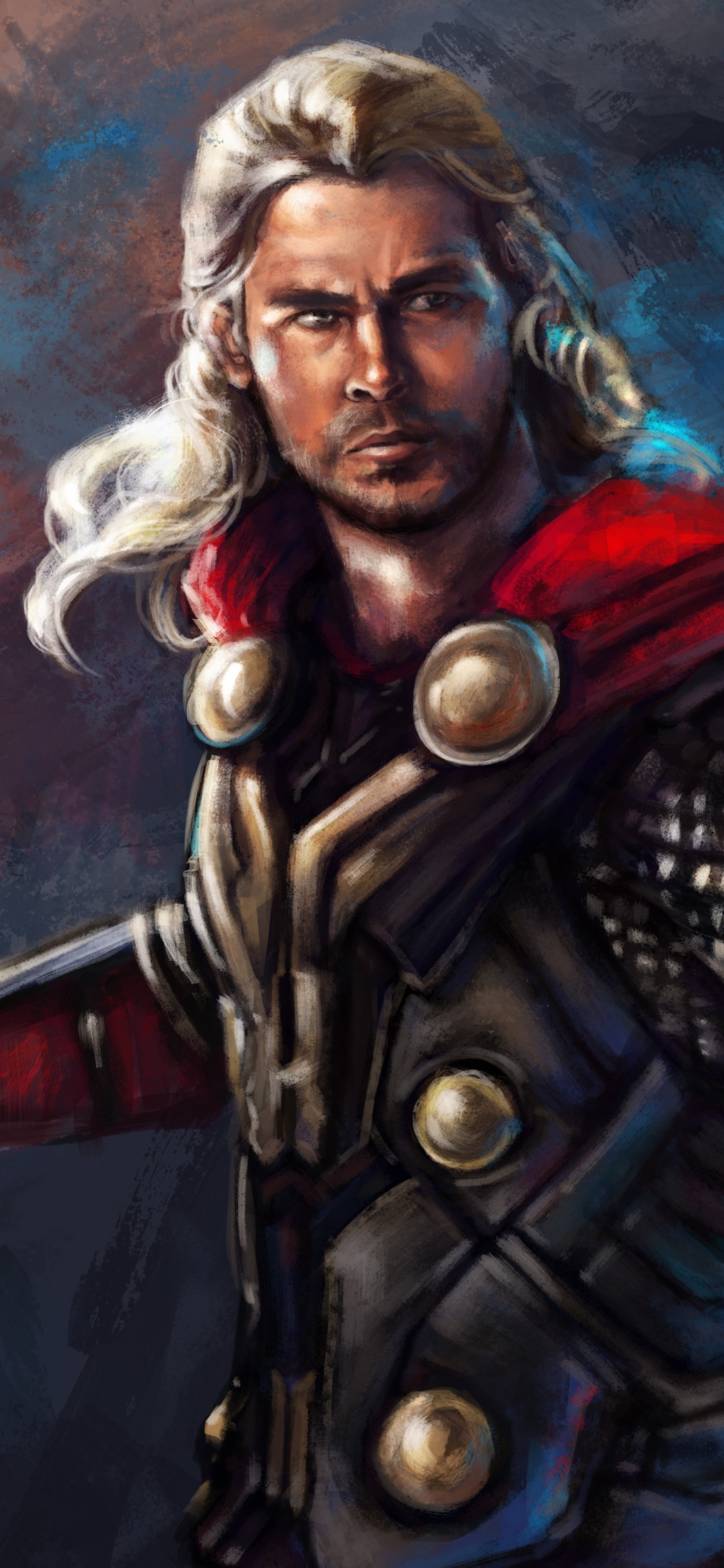 Handy-Wallpaper Comics, Thor, Chris Hemsworth kostenlos herunterladen.