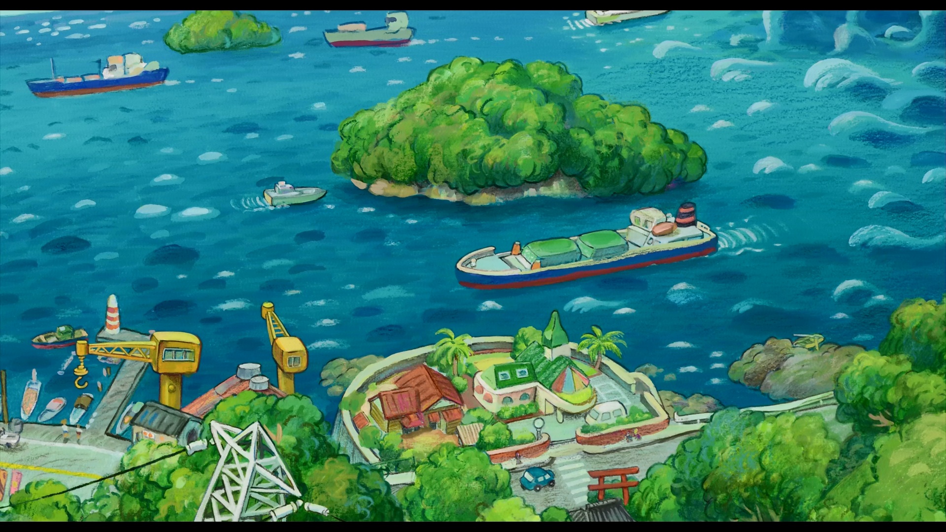 Baixe gratuitamente a imagem Anime, Ponyo Uma Amizade Que Veio Do Mar na área de trabalho do seu PC