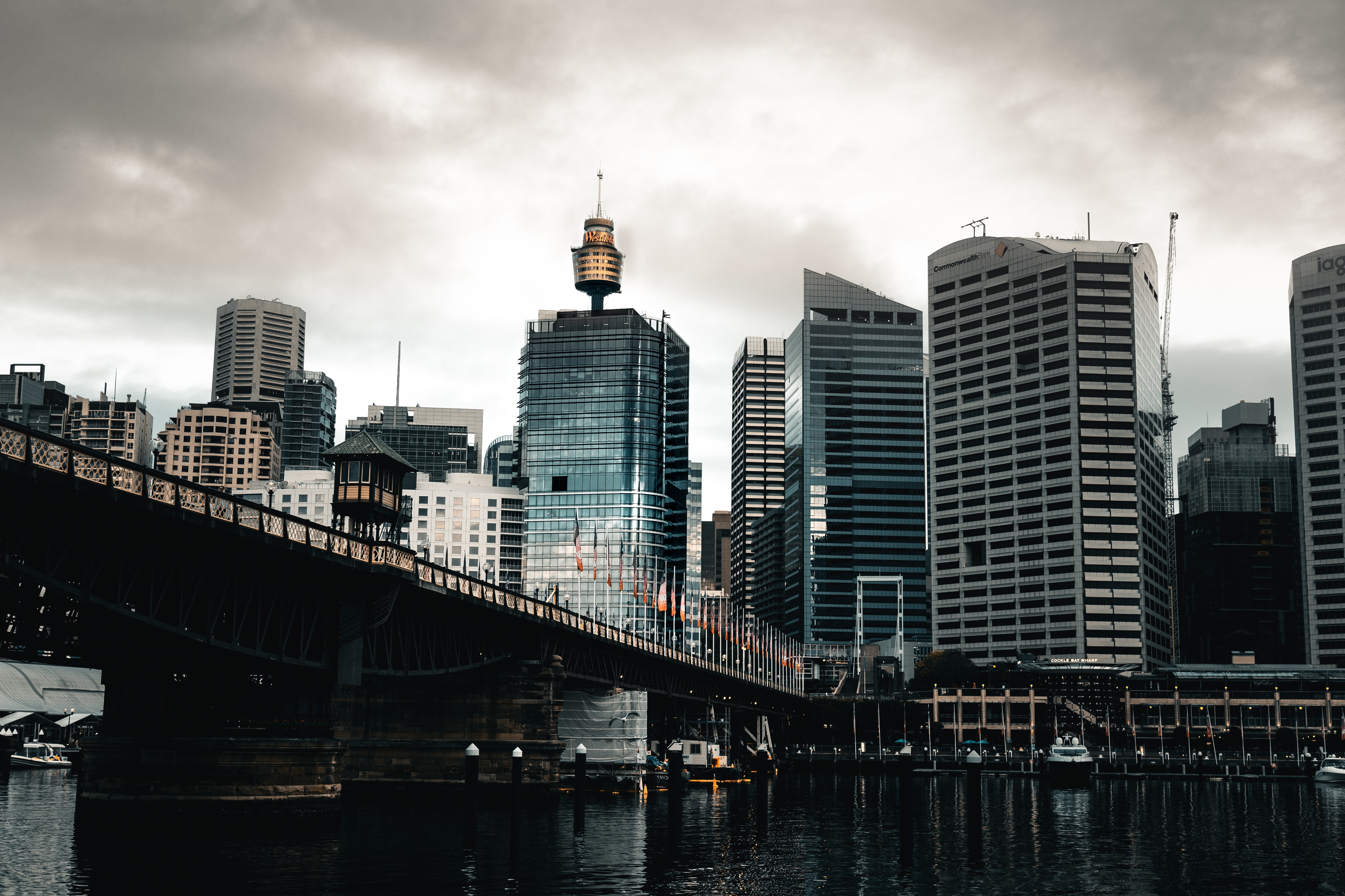 Descarga gratuita de fondo de pantalla para móvil de Ciudad, Puente, Edificio, Torre, Ciudades.