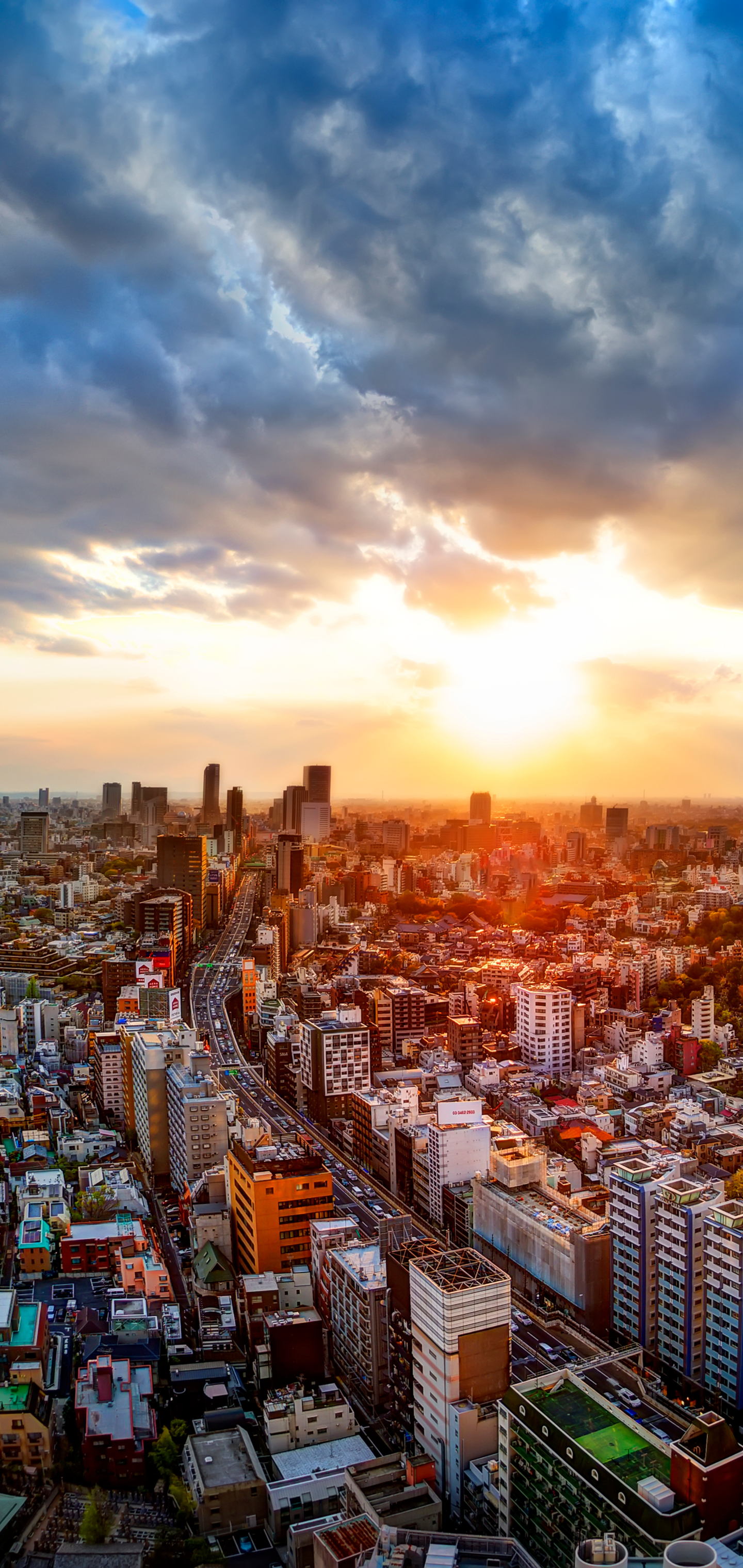 Baixar papel de parede para celular de Cidades, Pôr Do Sol, Arranha Céu, Japão, Tóquio, Feito Pelo Homem gratuito.