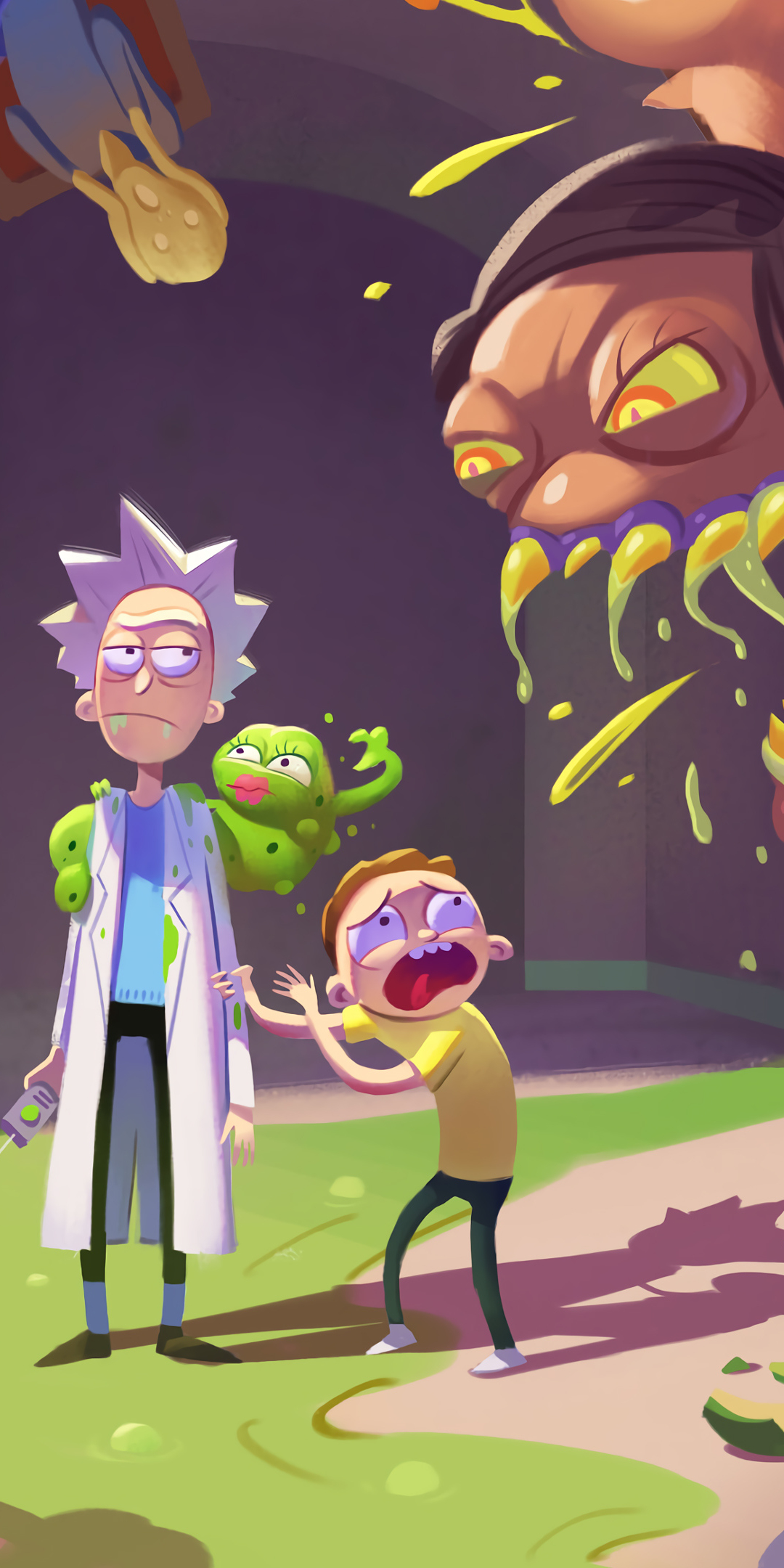 Handy-Wallpaper Fernsehserien, Rick Sánchez, Morty Smith, Rick And Morty kostenlos herunterladen.