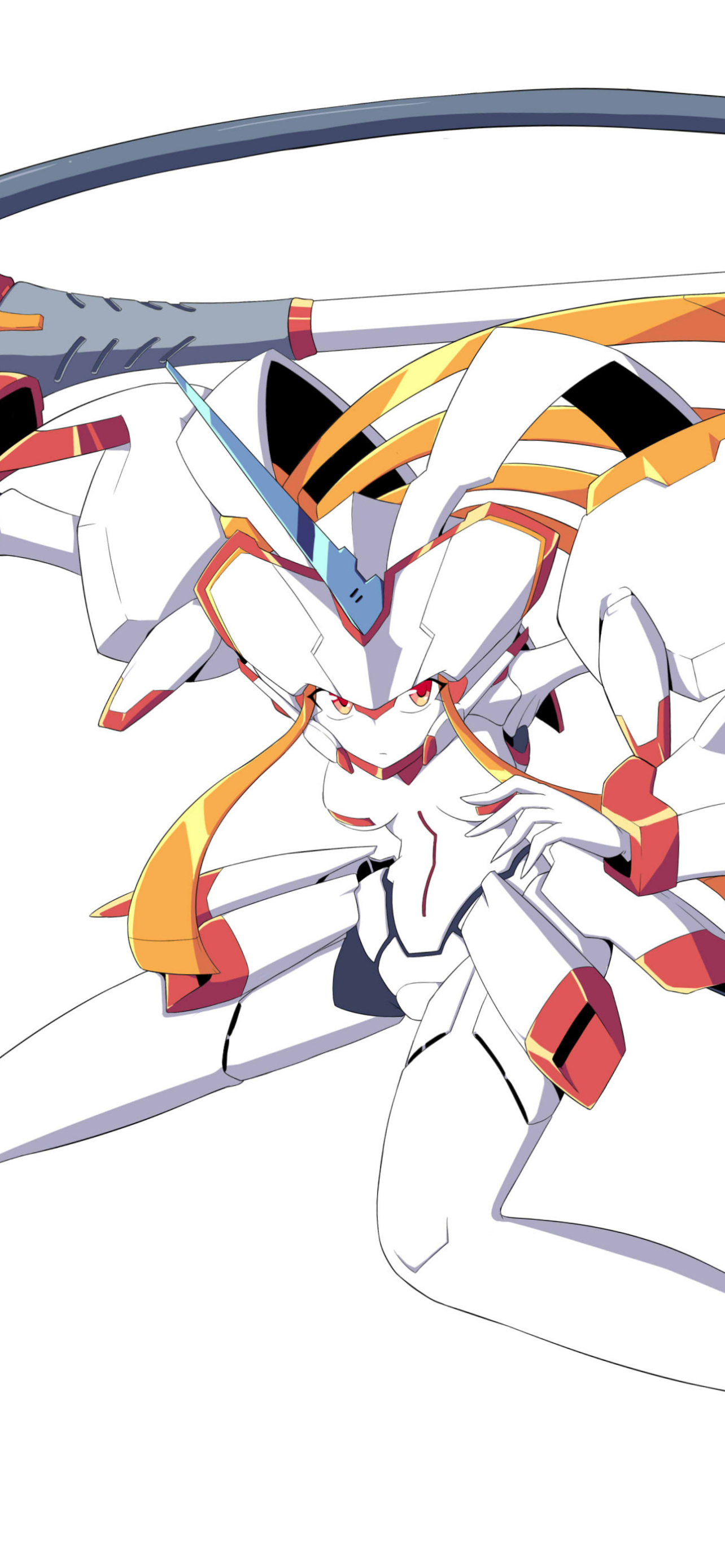 Download mobile wallpaper Anime, Robot, Red Eyes, Darling In The Franxx, Strelizia (Darling In The Franxx) for free.