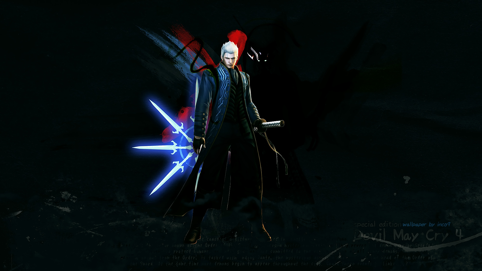 Download mobile wallpaper Devil May Cry, Video Game, Devil May Cry 4, Vergil (Devil May Cry) for free.