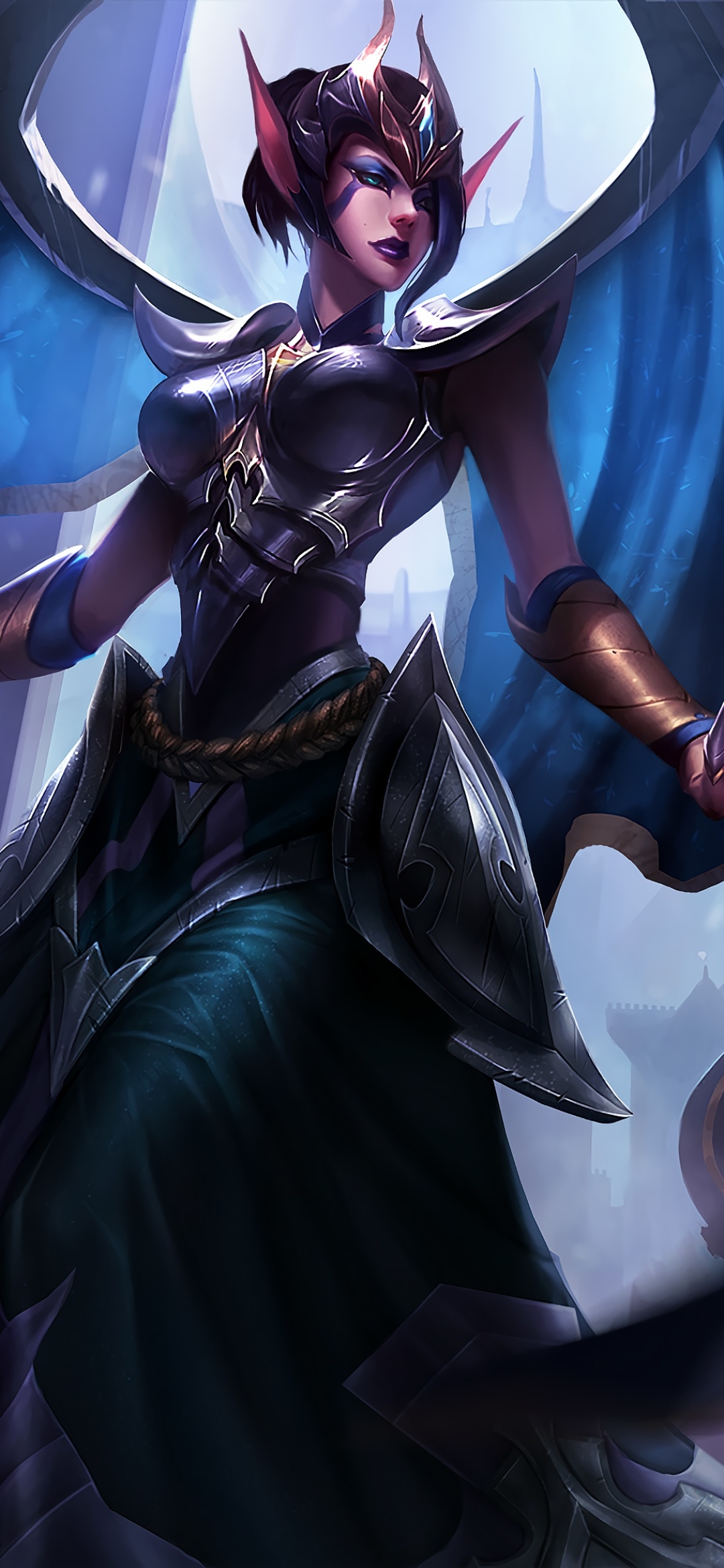 Download mobile wallpaper League Of Legends, Video Game, Morgana (League Of Legends) for free.