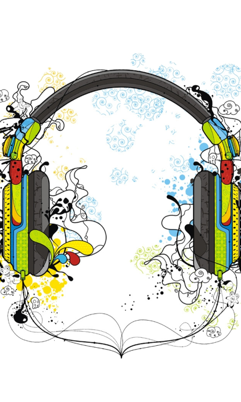 Download mobile wallpaper Music, Headphones for free.