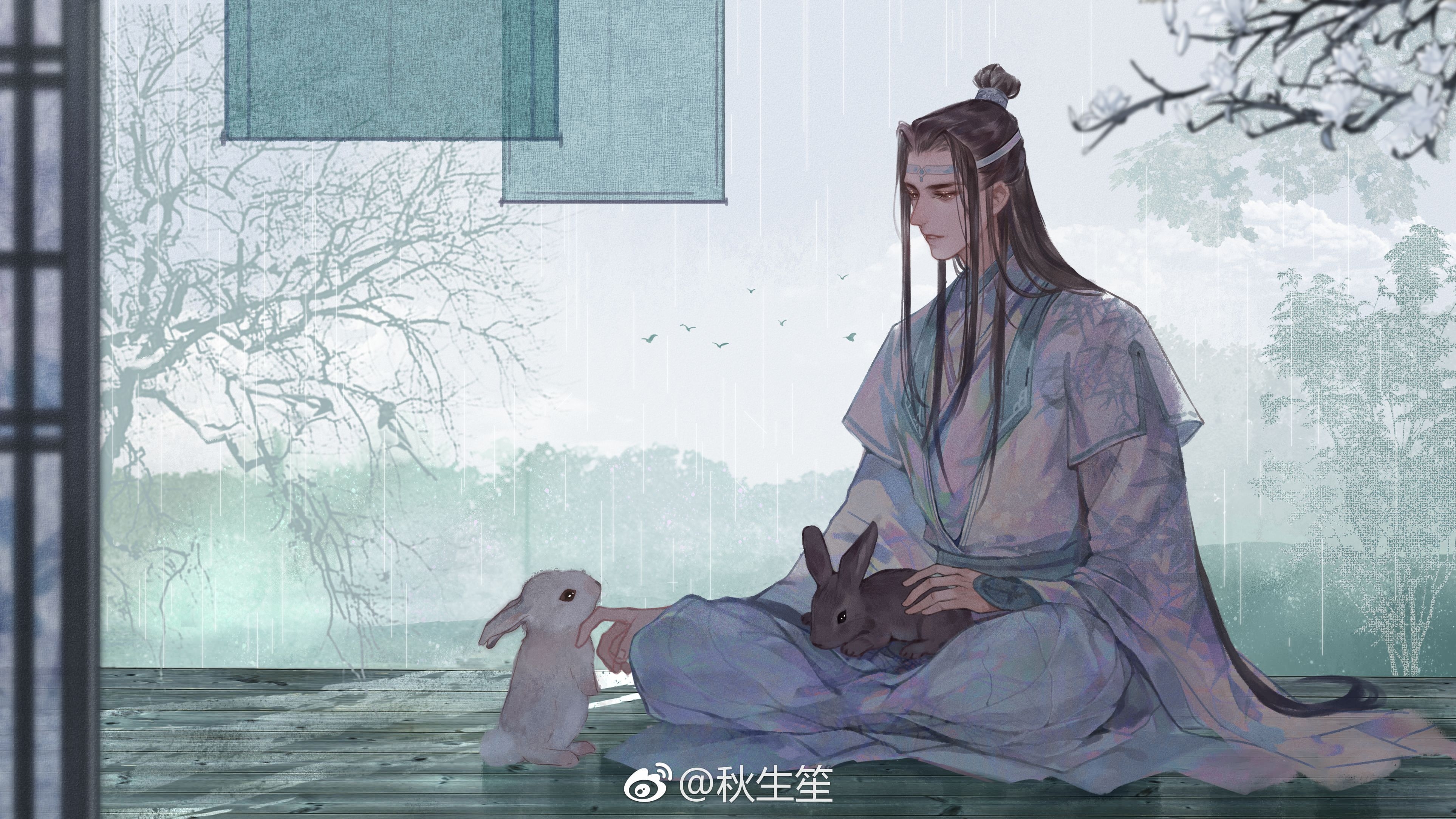 1015246 Hintergrundbild herunterladen animes, mo dao zu shi, lan wangji, lanzhan - Bildschirmschoner und Bilder kostenlos