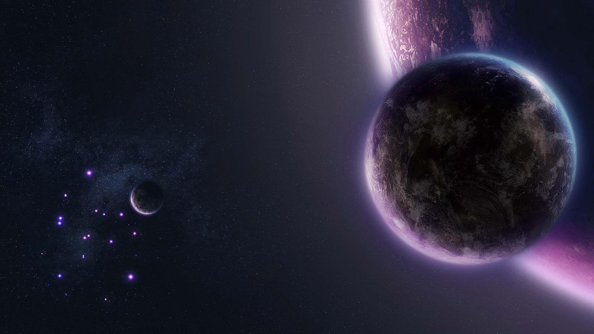 Free download wallpaper Planets, Galaxy, Space, Planet, Sci Fi on your PC desktop