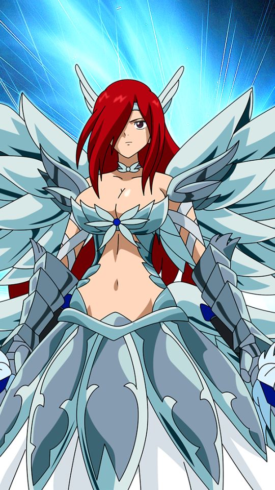 Handy-Wallpaper Animes, Fairy Tail, Erza Scarlet kostenlos herunterladen.