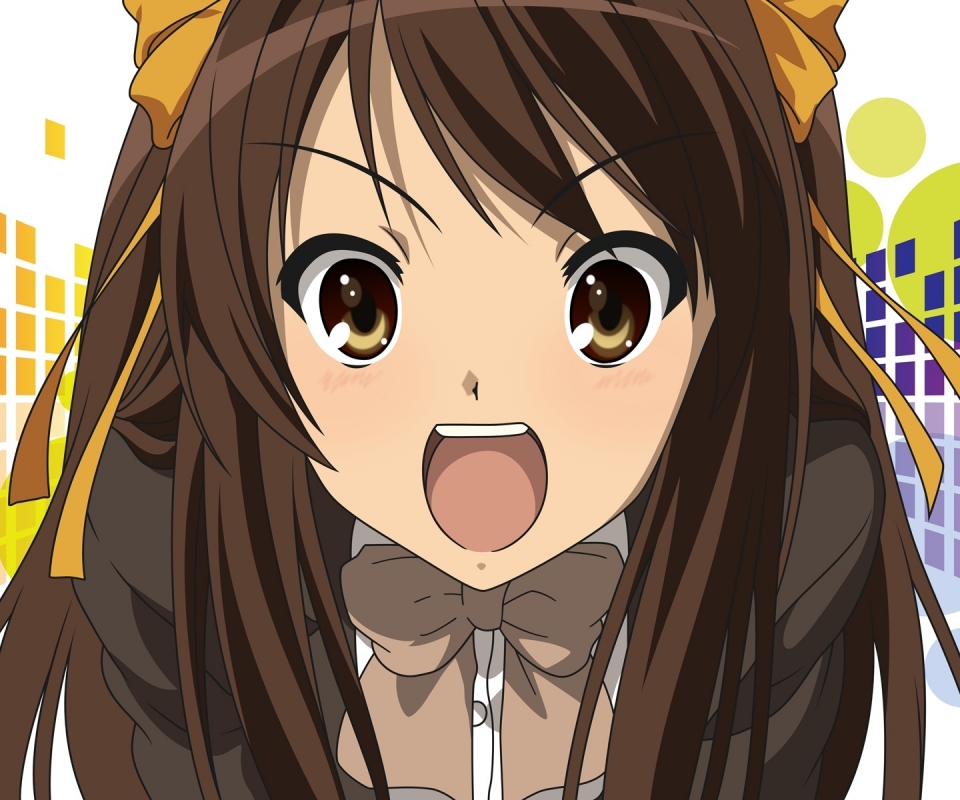 Download mobile wallpaper Anime, Cute, Haruhi Suzumiya, The Melancholy Of Haruhi Suzumiya for free.