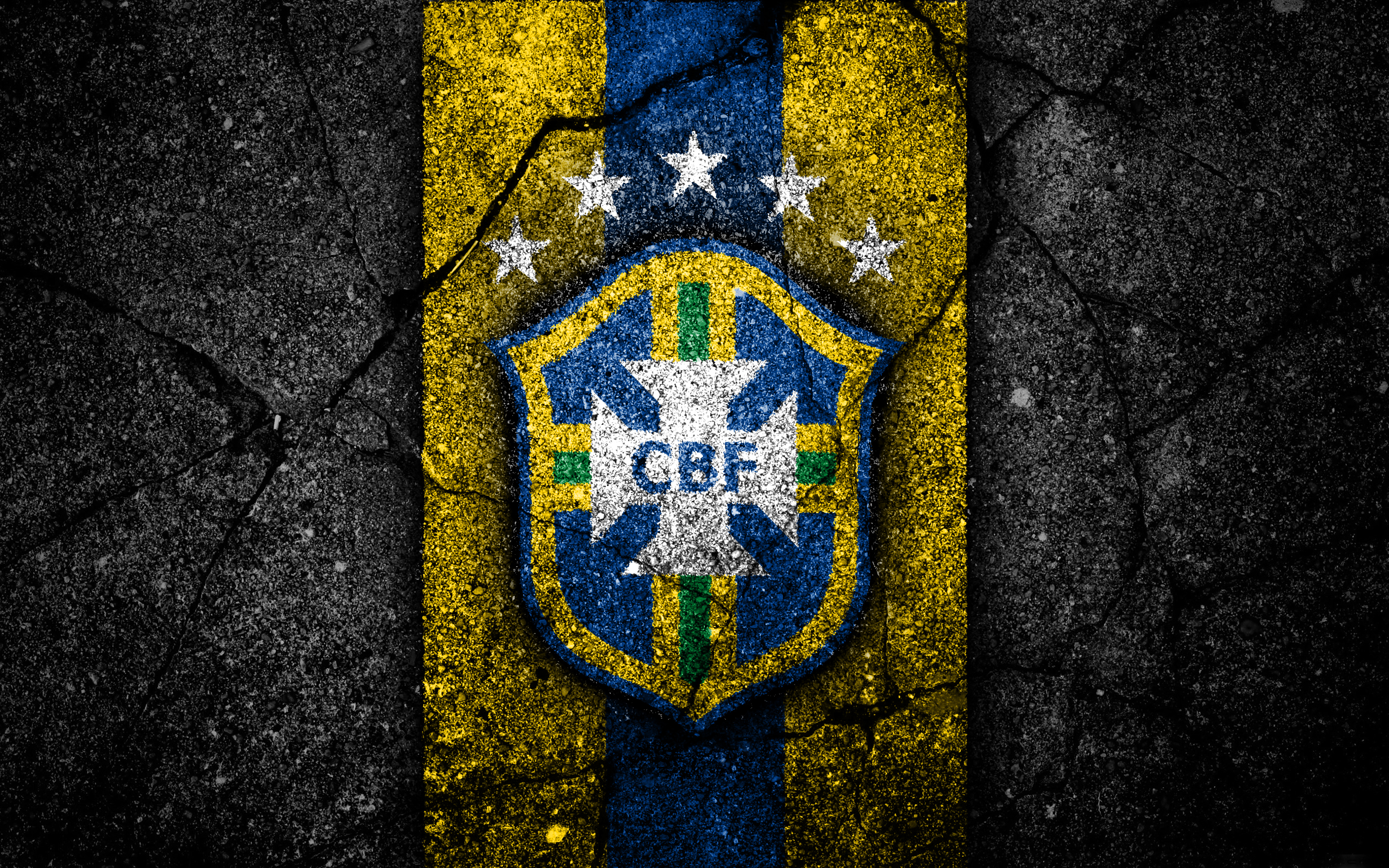 Laden Sie Brasilianische Fußballnationalmannschaft HD-Desktop-Hintergründe herunter