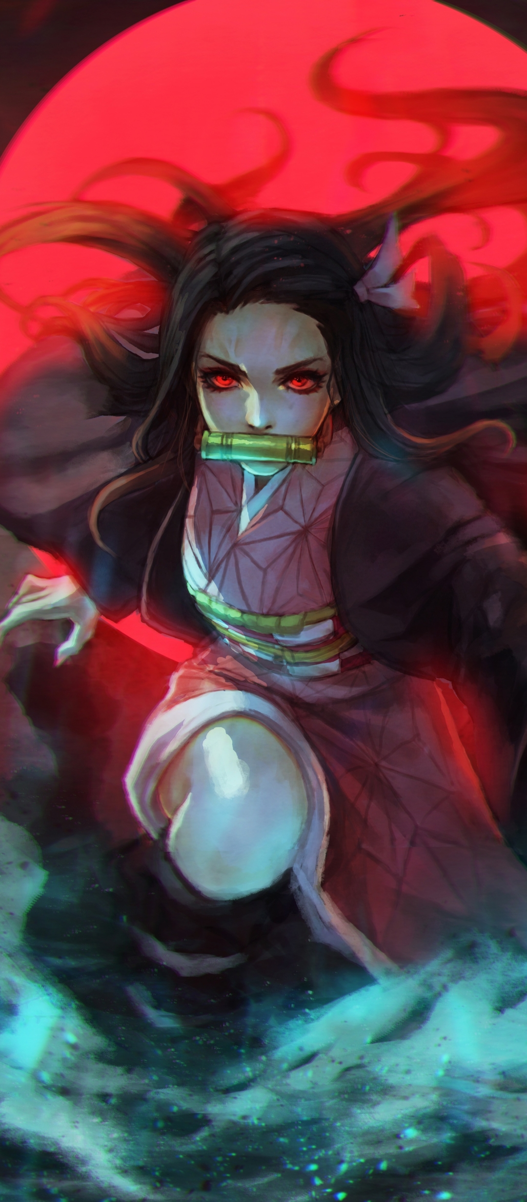 Descarga gratuita de fondo de pantalla para móvil de Animado, Nezuko Kamado, Demon Slayer: Kimetsu No Yaiba.