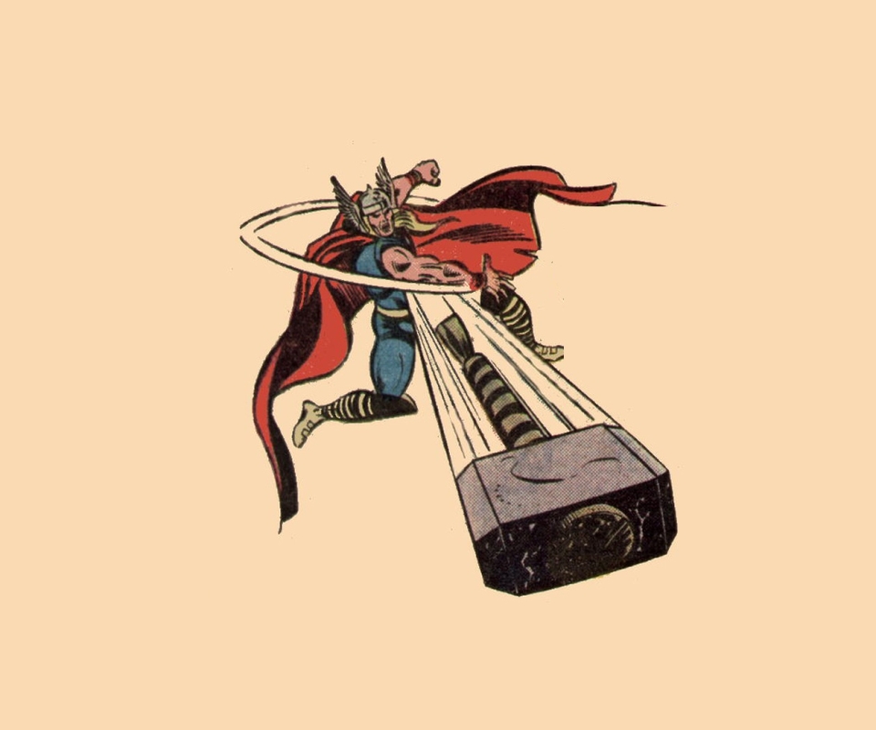 Handy-Wallpaper Comics, Thor kostenlos herunterladen.