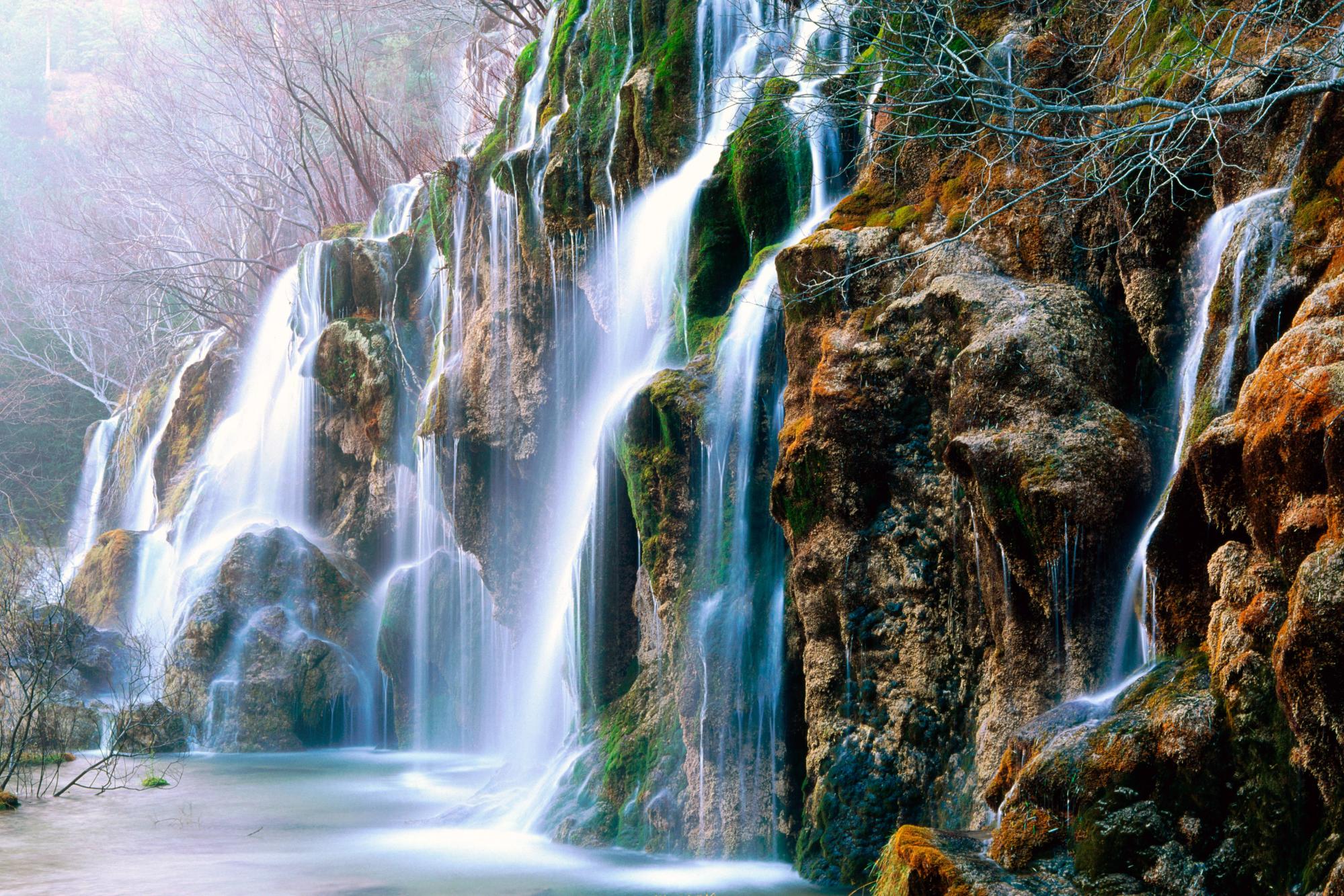 Handy-Wallpaper Natur, Wasser, Wasserfall, Erde/natur kostenlos herunterladen.