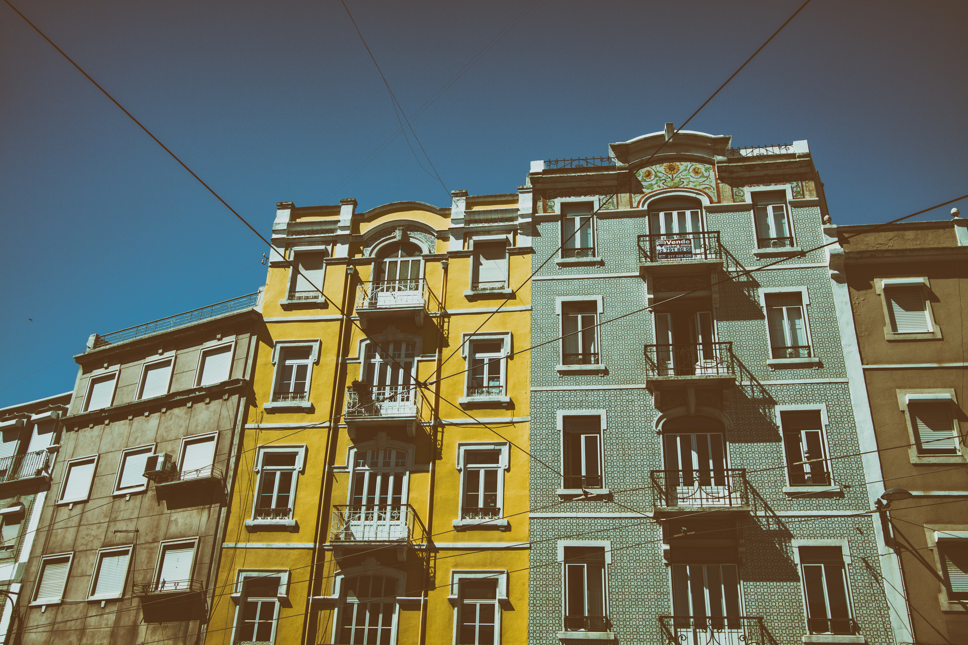 portugal, cities, windows, building, lisbon