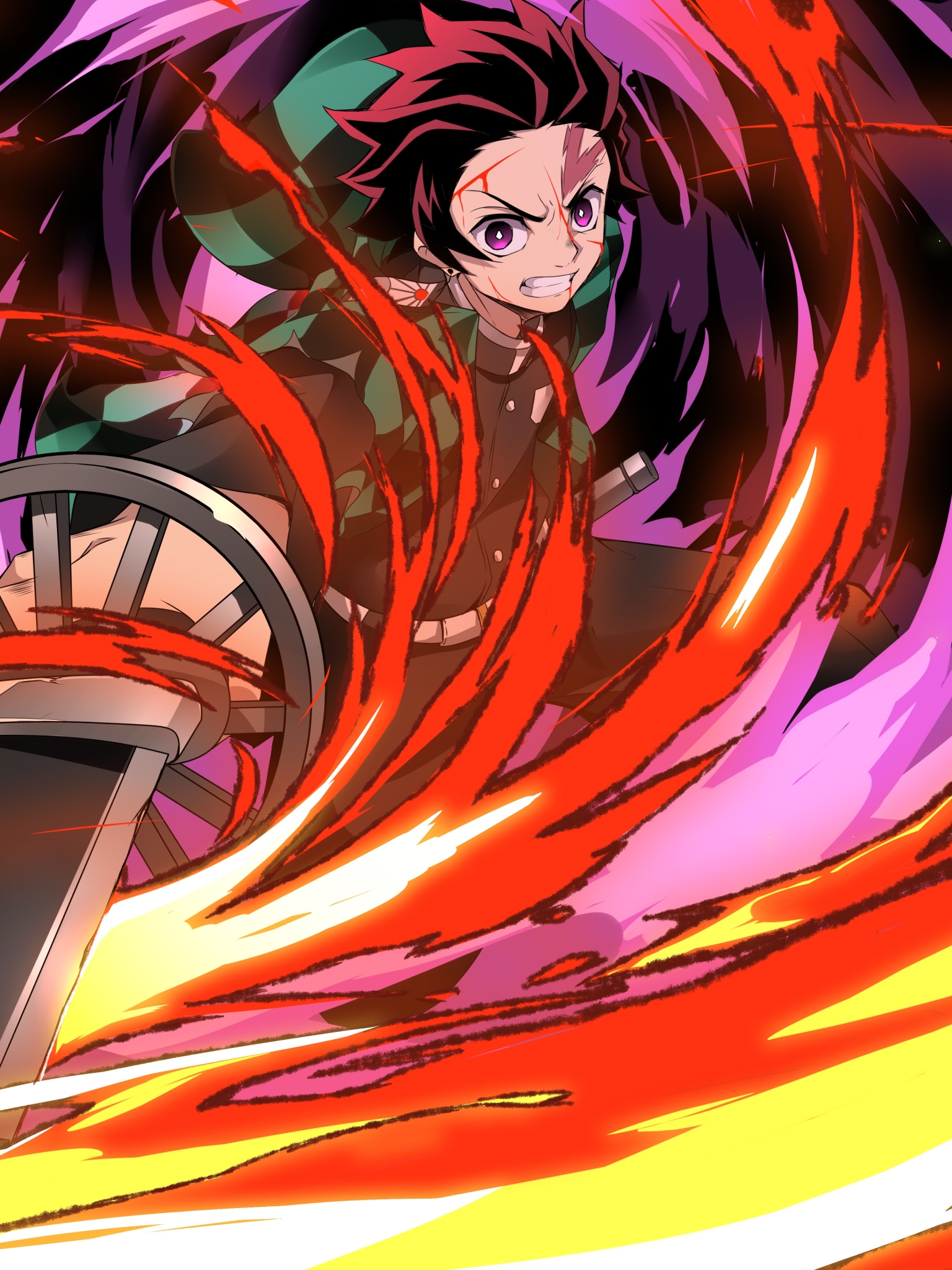 Download mobile wallpaper Anime, Demon Slayer: Kimetsu No Yaiba, Tanjiro Kamado for free.