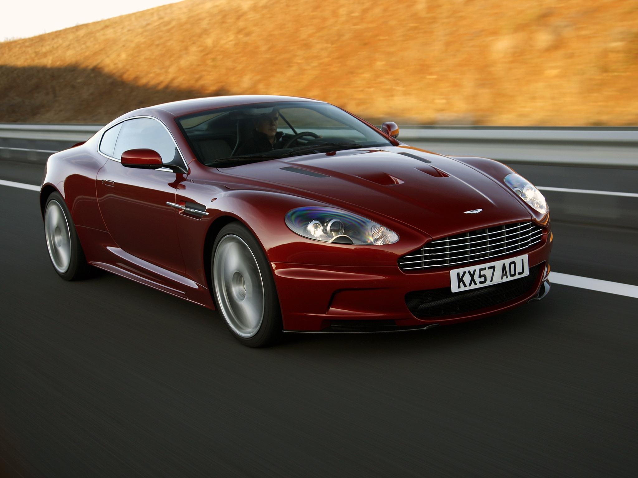 Free download wallpaper Auto, Cars, Front View, Style, Dbs, 2008, Aston Martin on your PC desktop