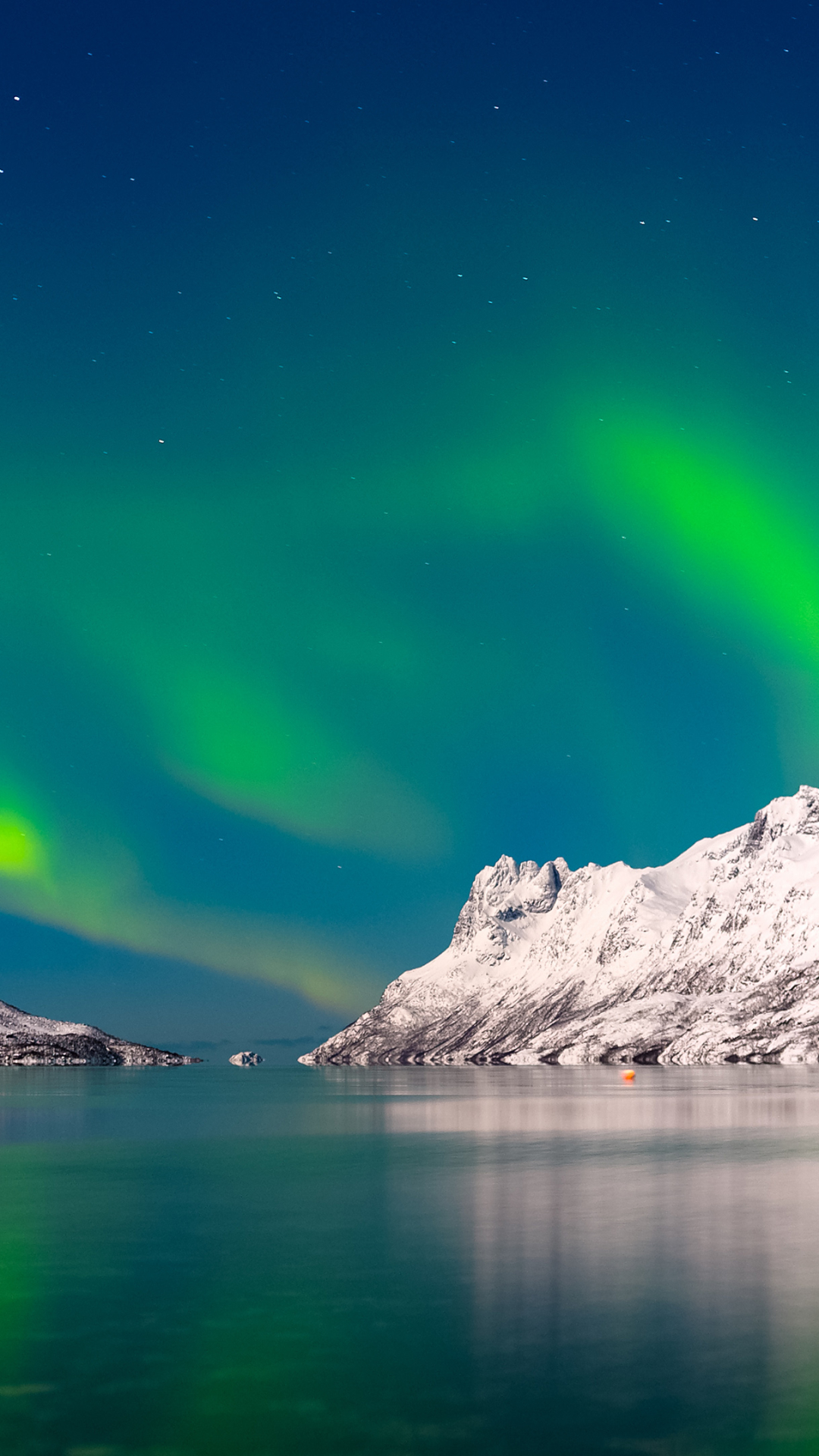 Download mobile wallpaper Snow, Earth, Aurora Borealis for free.