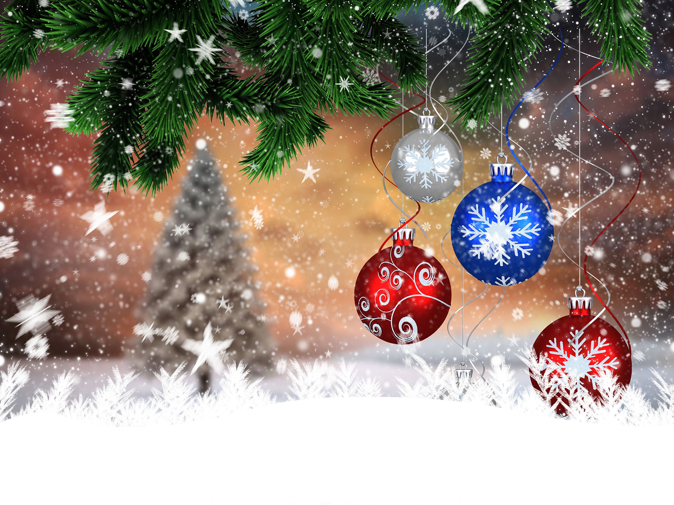 Download mobile wallpaper Christmas, Holiday, Christmas Ornaments, Bauble for free.