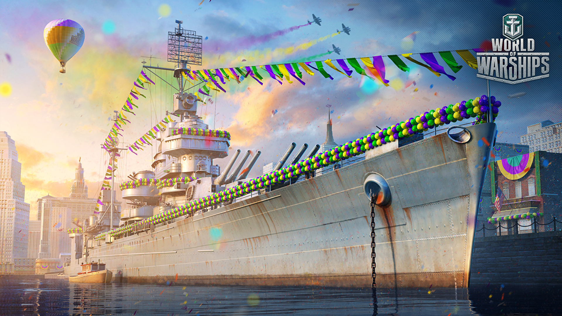 Baixar papel de parede para celular de Videogame, World Of Warships gratuito.
