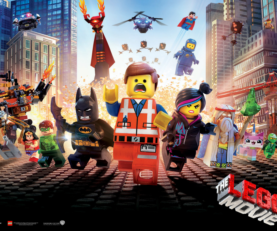 movie, the lego movie, batman, emmet (the lego movie), wyldstyle (the lego movie), unikitty (lego movie), metalbeard (the lego movie), logo, space, lego, benny (the lego movie) HD wallpaper