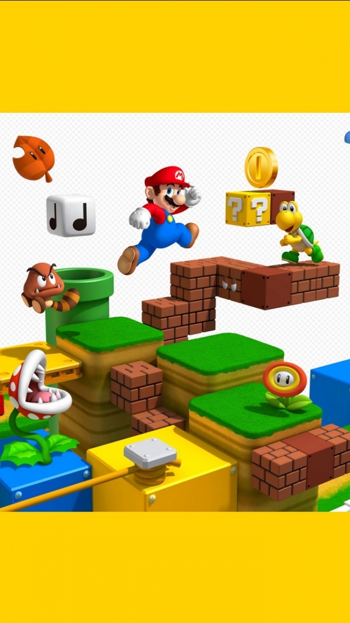 Скачать картинку Видеоигры, Марио, Земля Супер Марио 3D в телефон бесплатно.