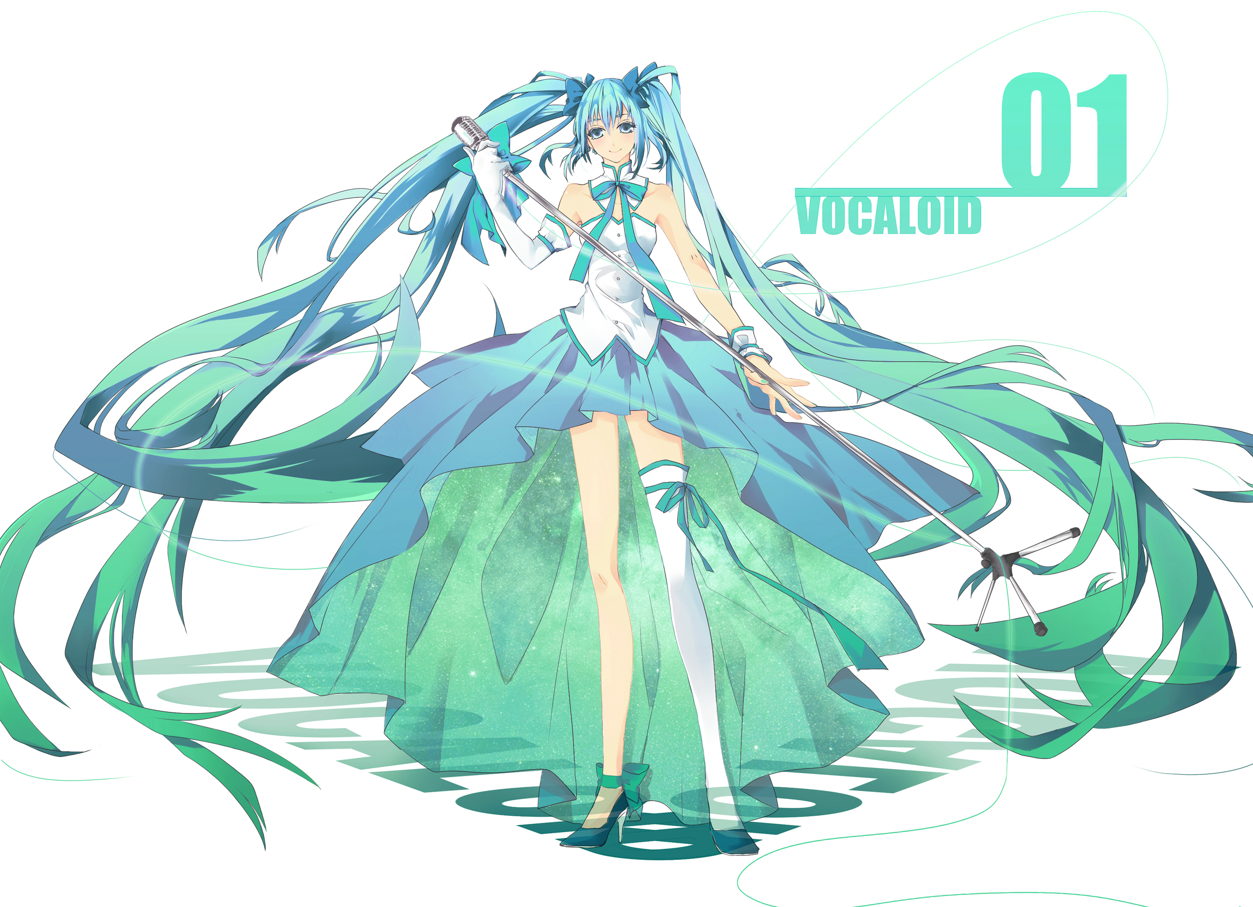 Téléchargez gratuitement l'image Vocaloïde, Animé, Hatsune Miku sur le bureau de votre PC