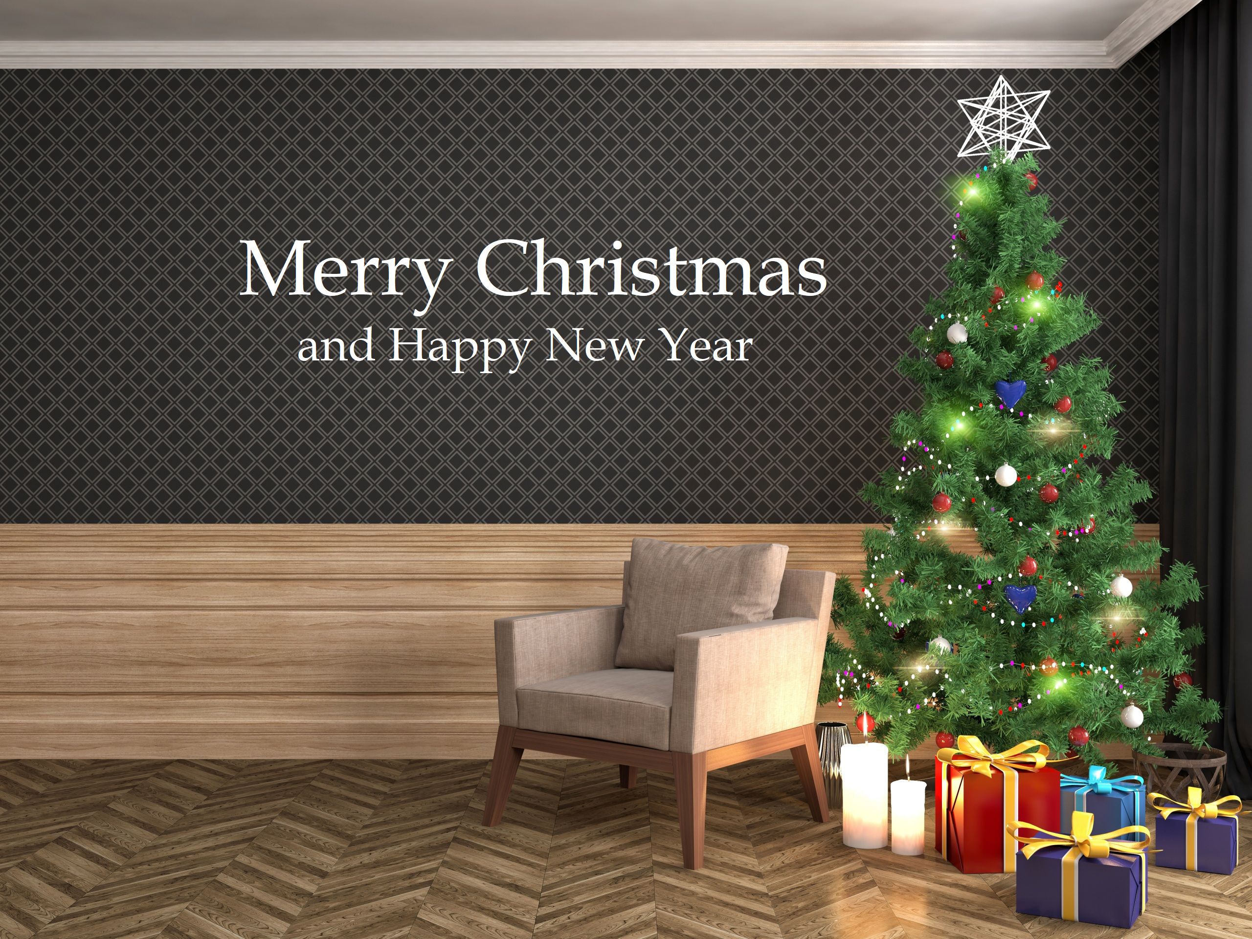 PCデスクトップにクリスマス, 贈り物, クリスマスツリー, ホリデー, メリークリスマス, あけましておめでとう画像を無料でダウンロード