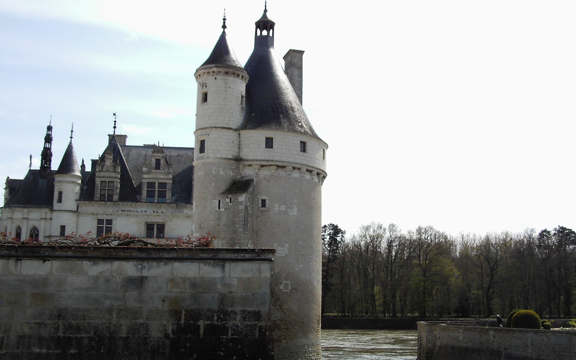 318552 baixar papel de parede feito pelo homem, castelo de chenonceau, castelos - protetores de tela e imagens gratuitamente