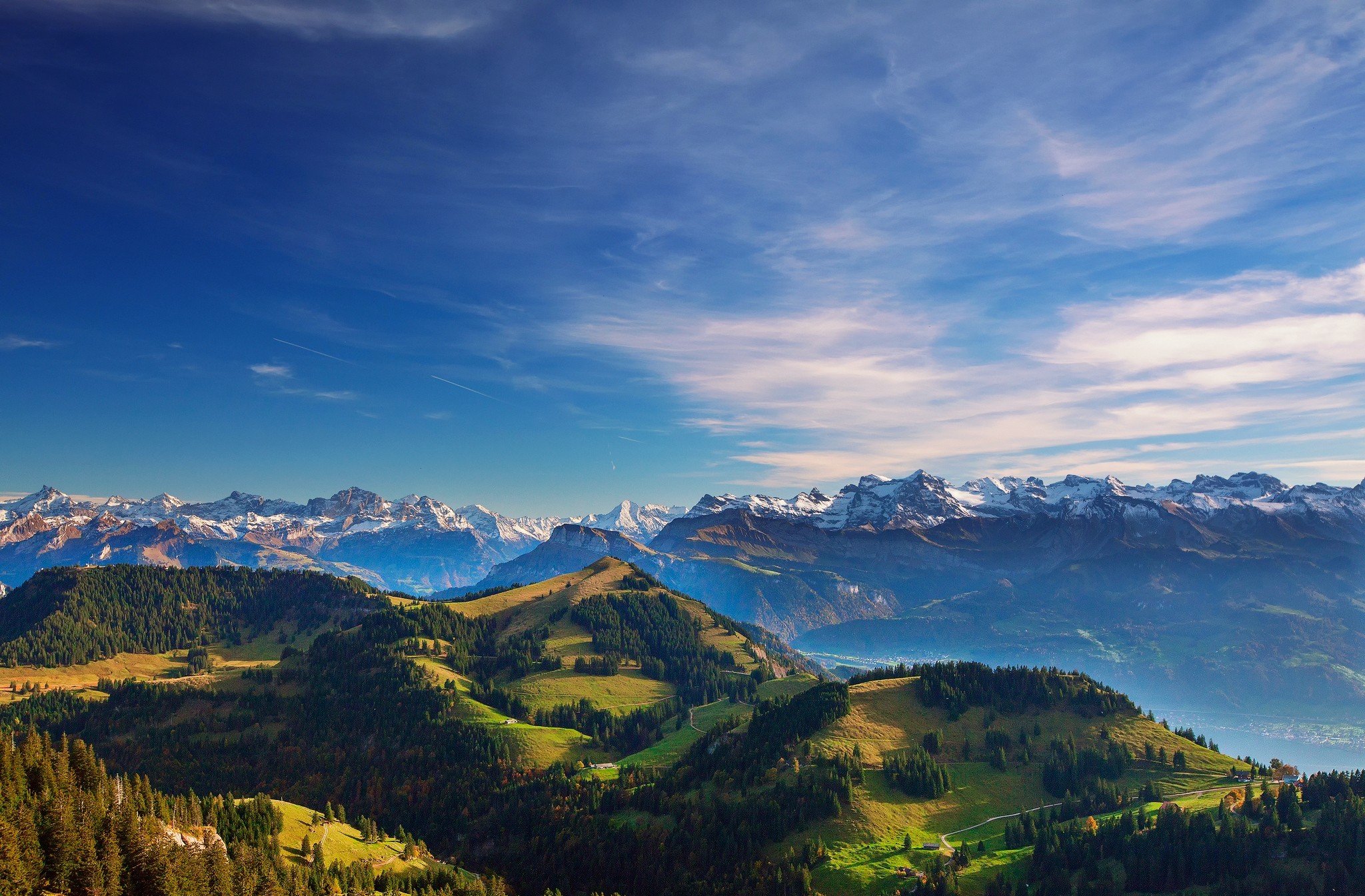 Free download wallpaper Sky, Mountains, Mountain, Earth, Valley on your PC desktop