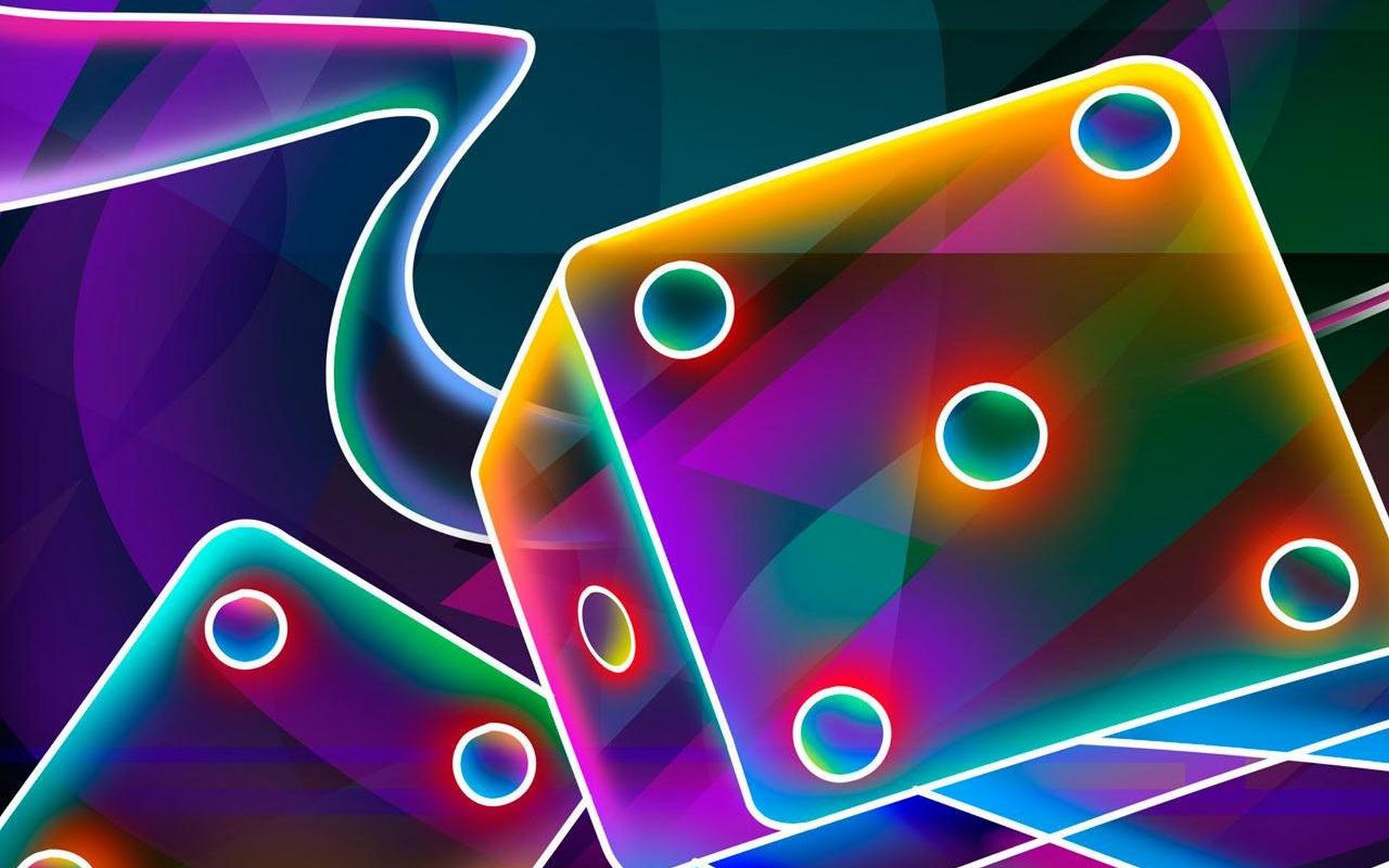 Free download wallpaper Colors, Game, Dice, Cube on your PC desktop