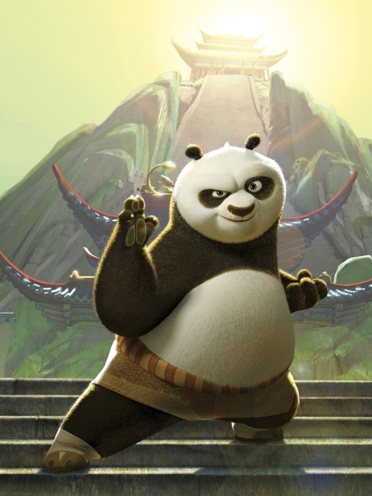 Téléchargez des papiers peints mobile Kung Fu Panda, Film, Po (Kung Fu Panda) gratuitement.