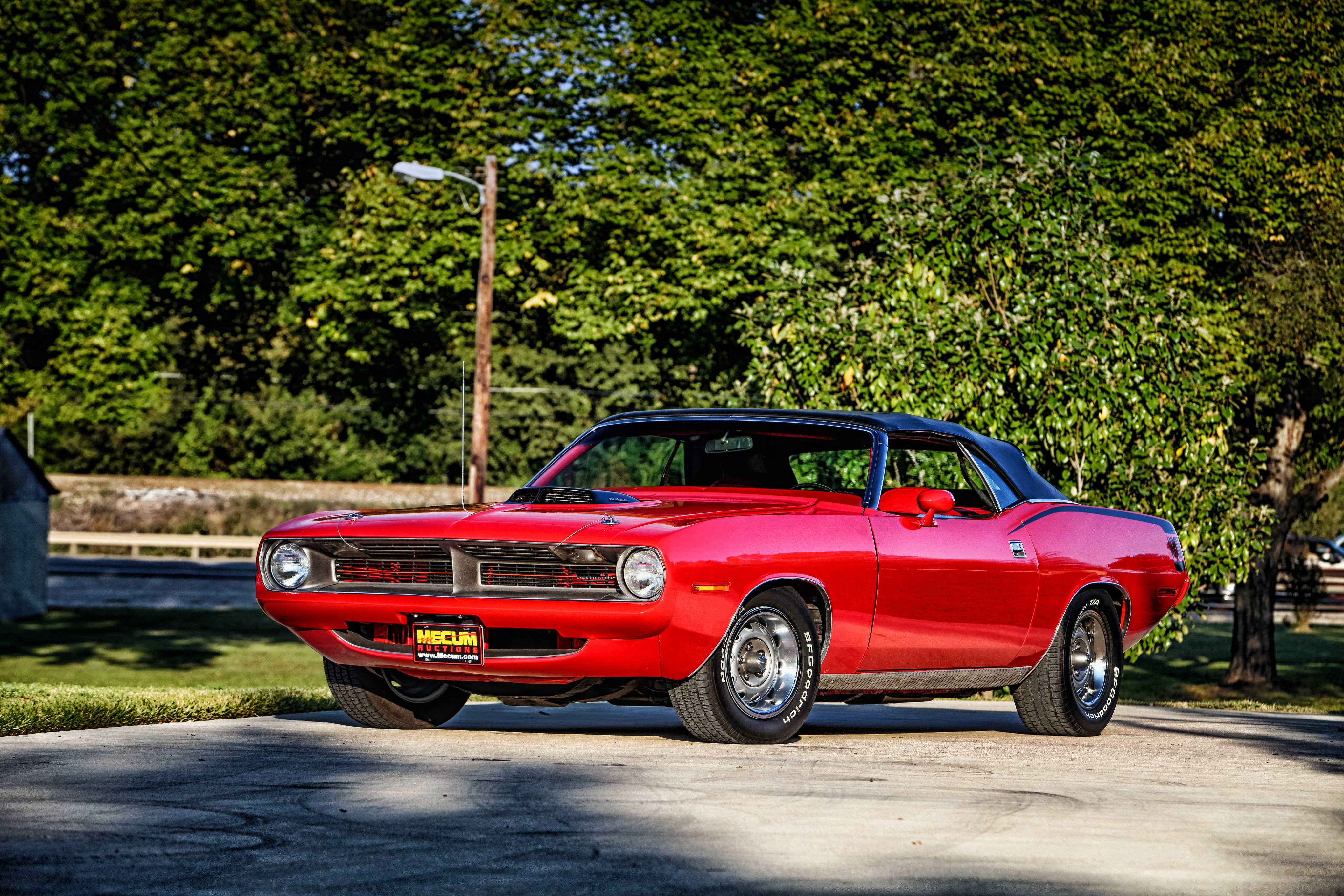 Download mobile wallpaper Car, Muscle Car, Plymouth, Vehicles, Plymouth Barracuda for free.